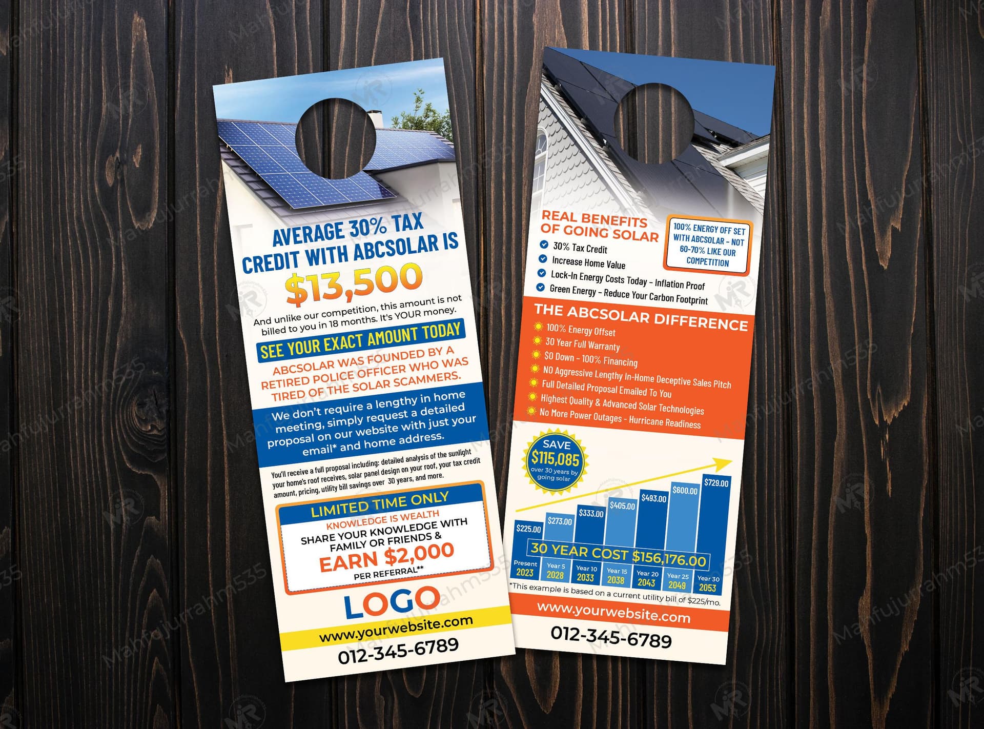 Solar Energy Company Door Hanger Design Solar Energy Company Door Hanger Design.jpg