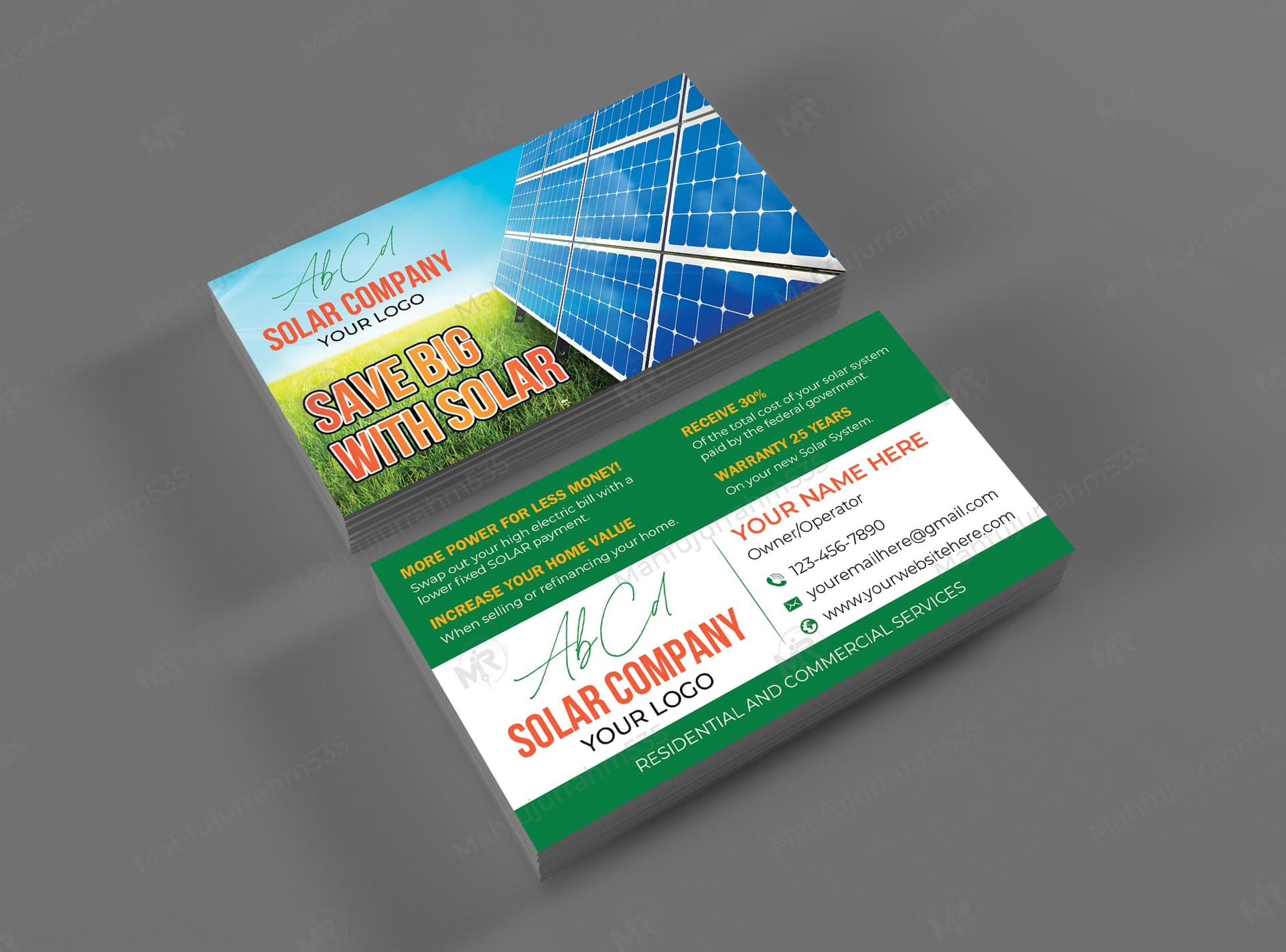 Solar Energy Business Card Design Solar Energy Business Card Design.jpg