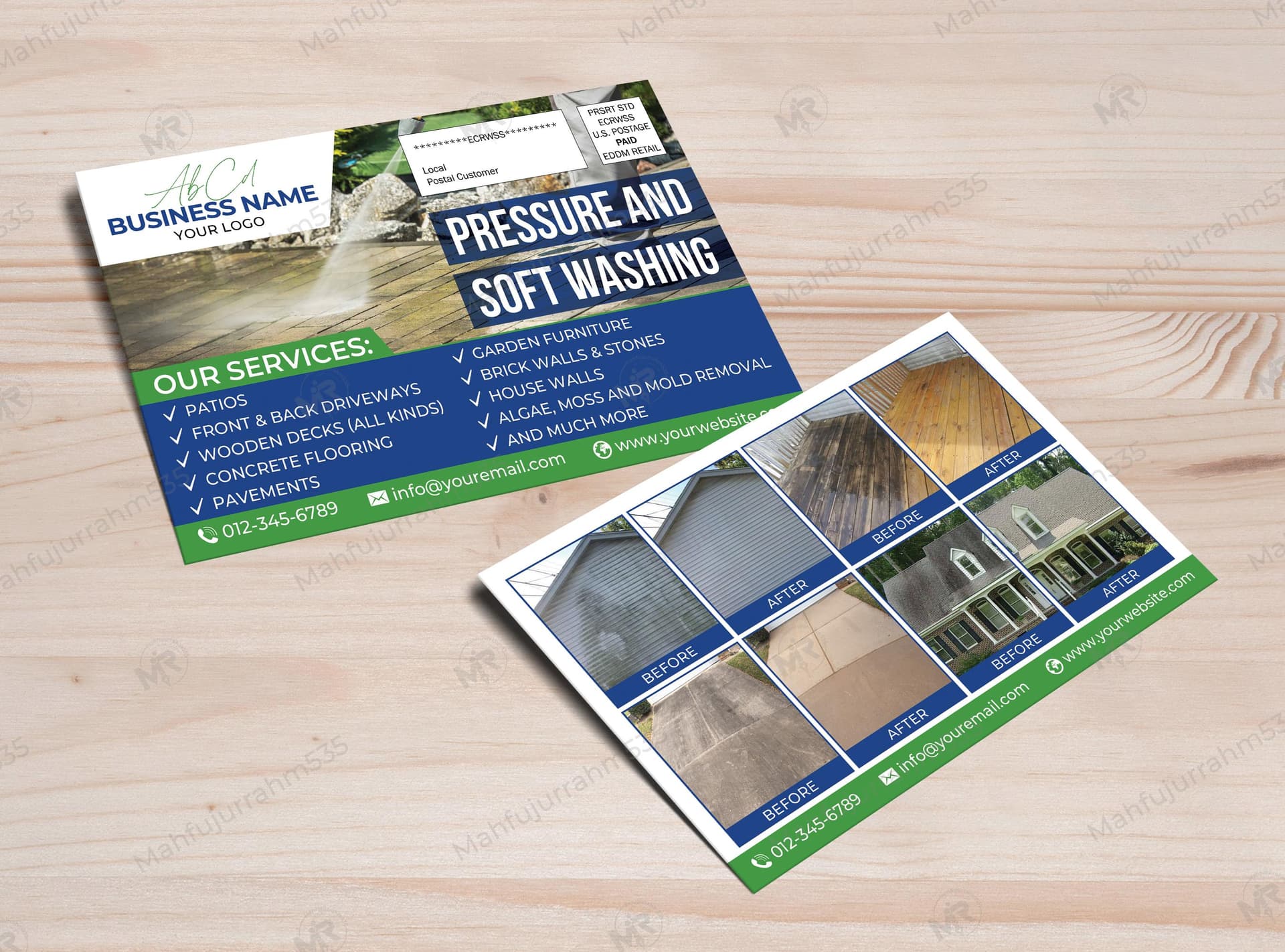 Pressure and Soft Washing Postcard Design Pressure and Soft Washing Postcard Design.jpg