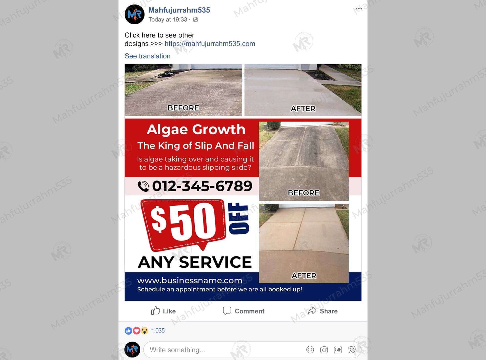 Pressure and Soft Washing Services Social Media Post Design Pressure and Soft Washing Services Social Media Post Design.jpg