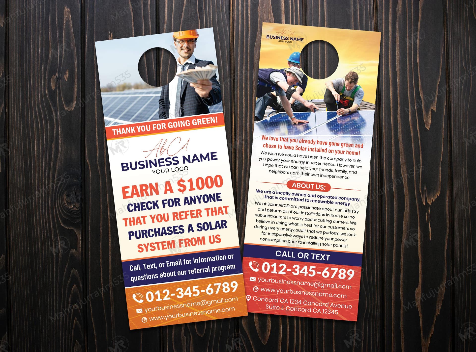 Solar Energy Company Door Hanger Design Solar Energy Company Door Hanger Design.jpg