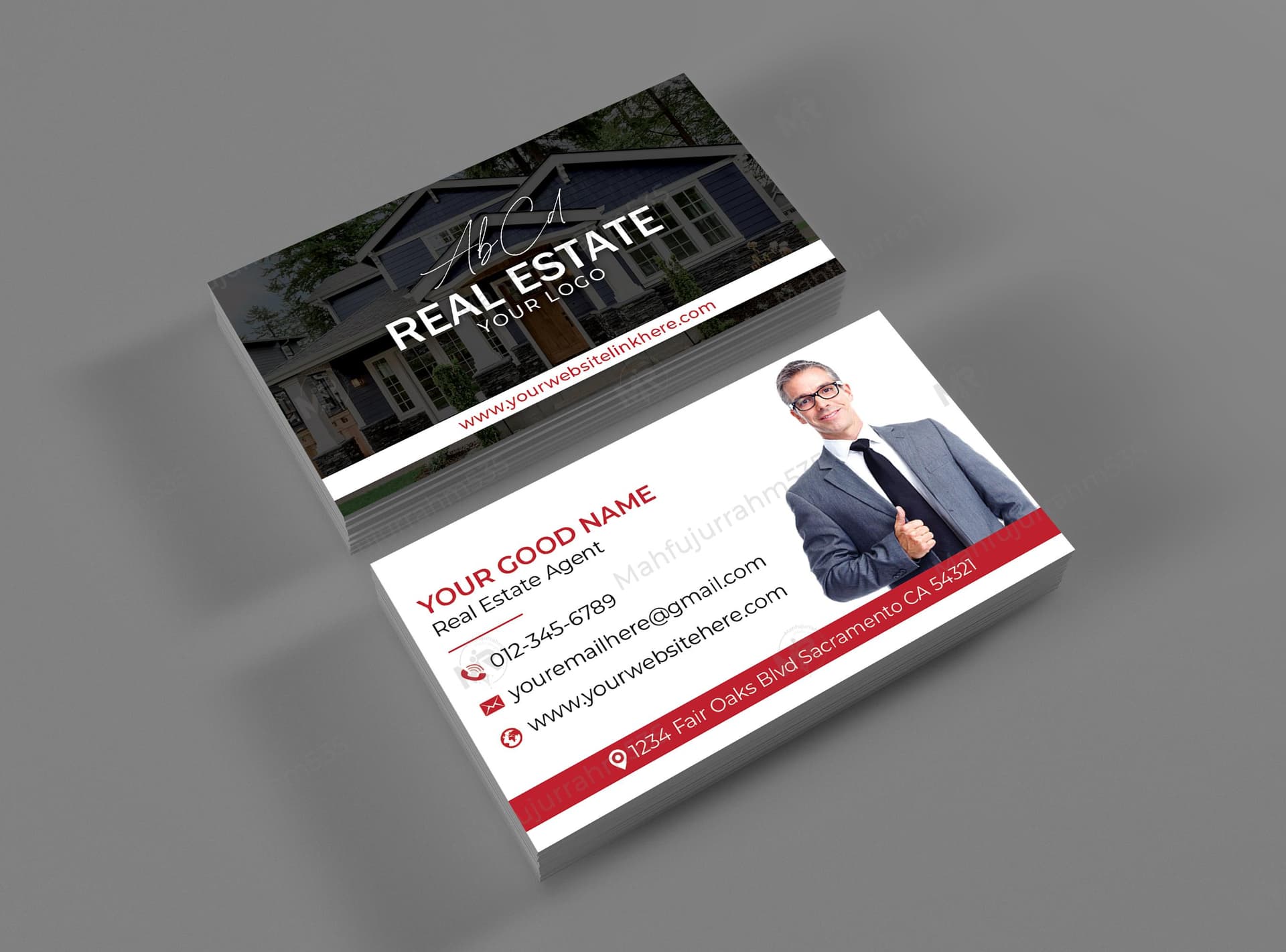 Real Estate Business Card Design Real Estate Business Card Design.jpg