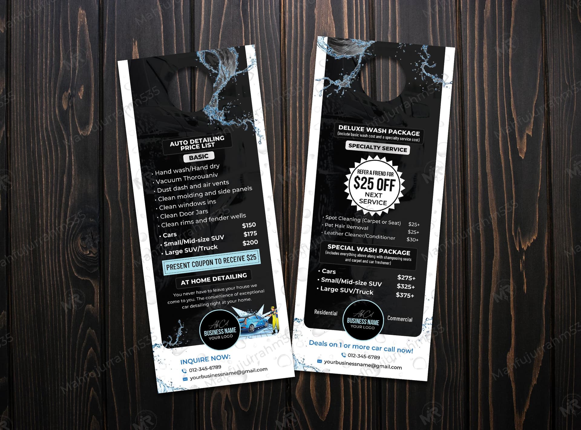 Auto Detailing Price List Door Hanger Design Auto Detailing Price List Door Hanger Design 1.jpg