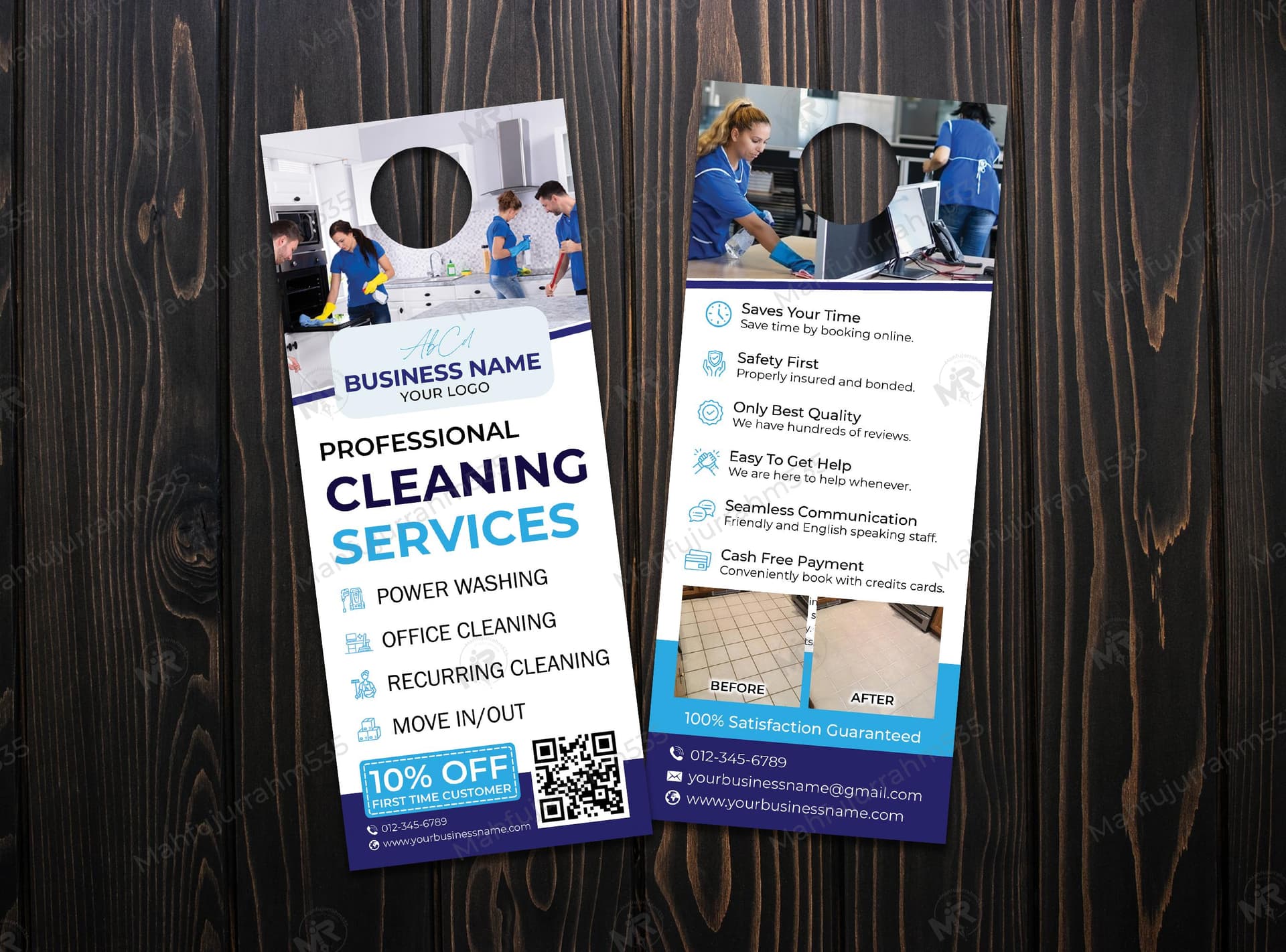 Cleaning Services Door Hanger Design Cleaning Services Door Hanger Design.jpg