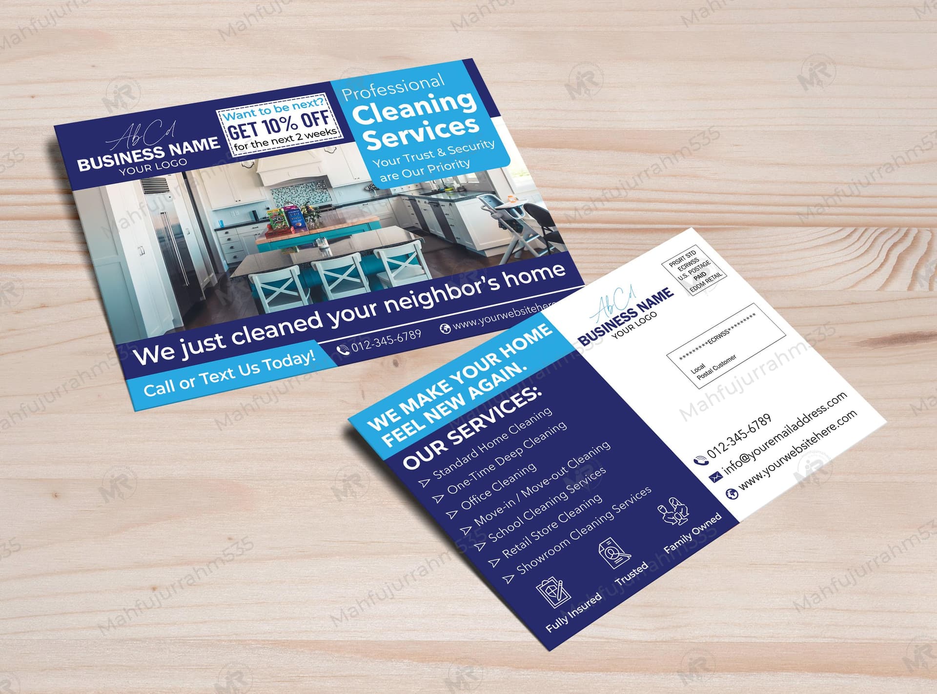 Cleaning Services Postcard Design Cleaning Services Postcard Design.jpg