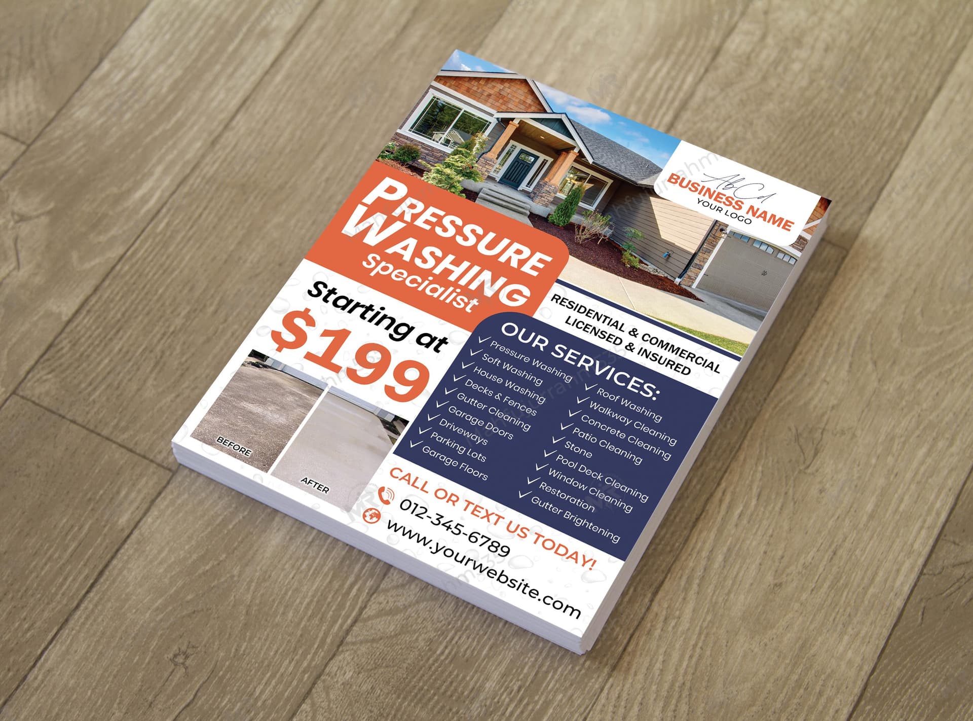 Pressure Washing Flyer Design Pressure Washing Flyer Design.jpg