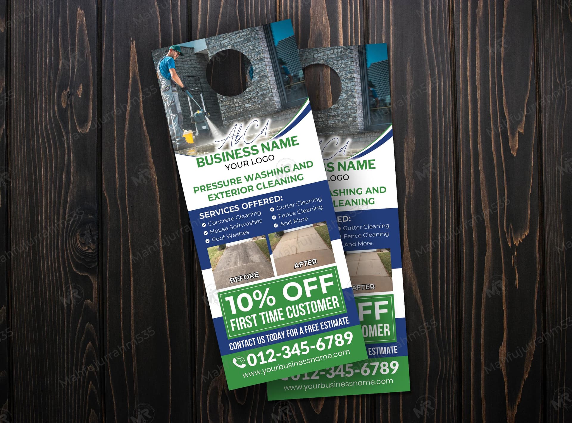 Pressure Washing and Exterior Cleaning Services Door Hanger Design Pressure Washing and Exterior Cleaning Services Door Hanger Design.jpg