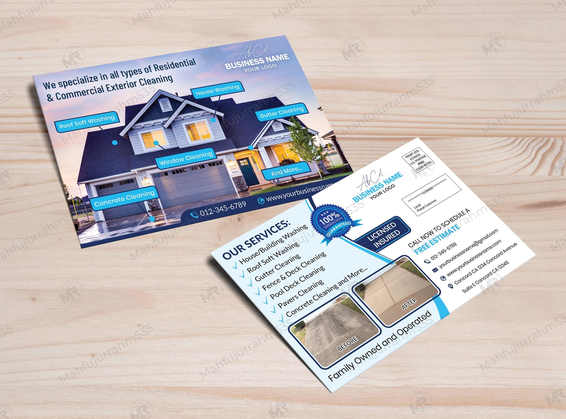 Exterior Cleaning Services Postcard Design Exterior Cleaning Services Postcard Design.jpg