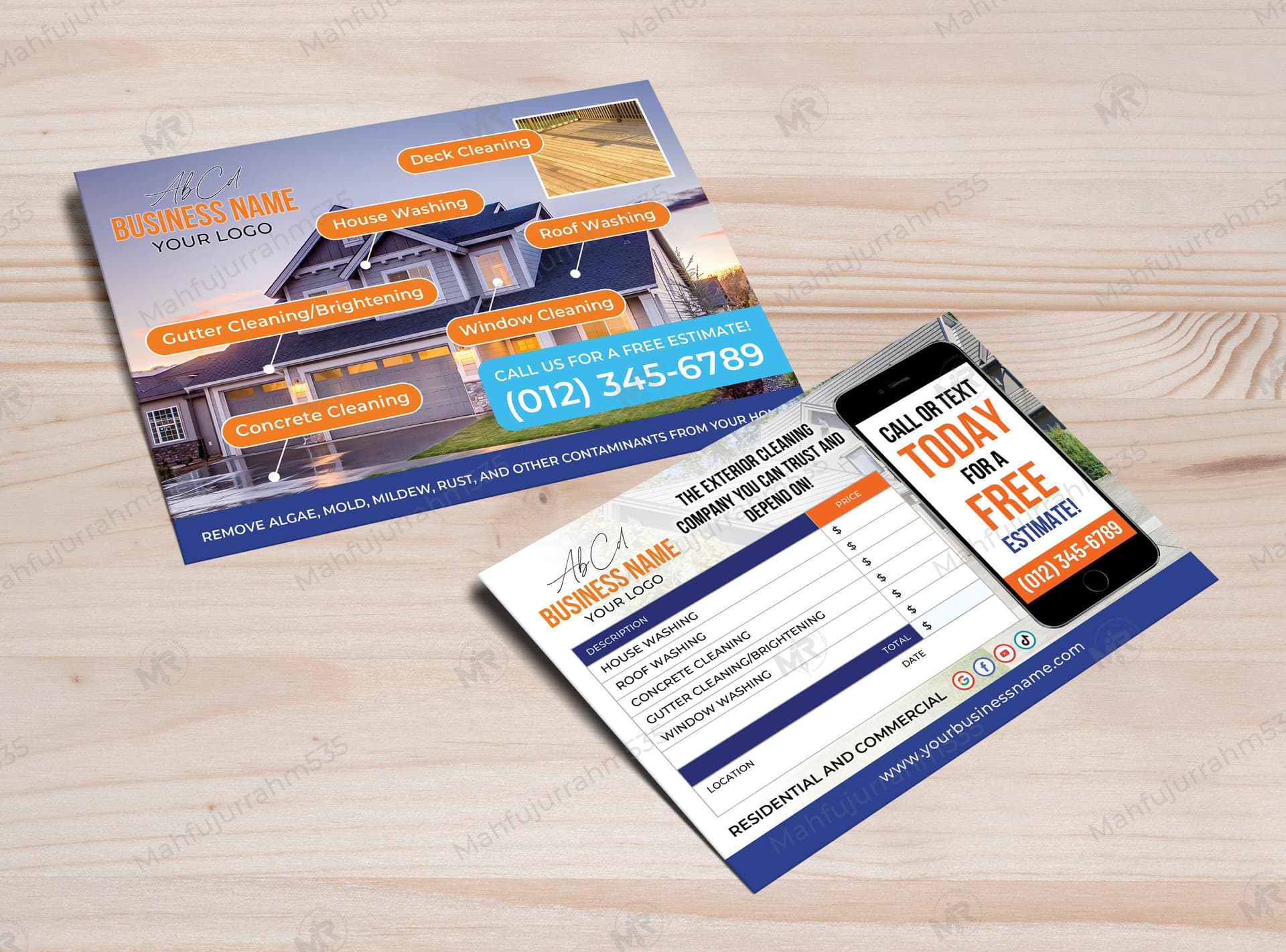 Exterior Cleaning Services Postcard Design Exterior Cleaning Services Postcard Design 3.jpg