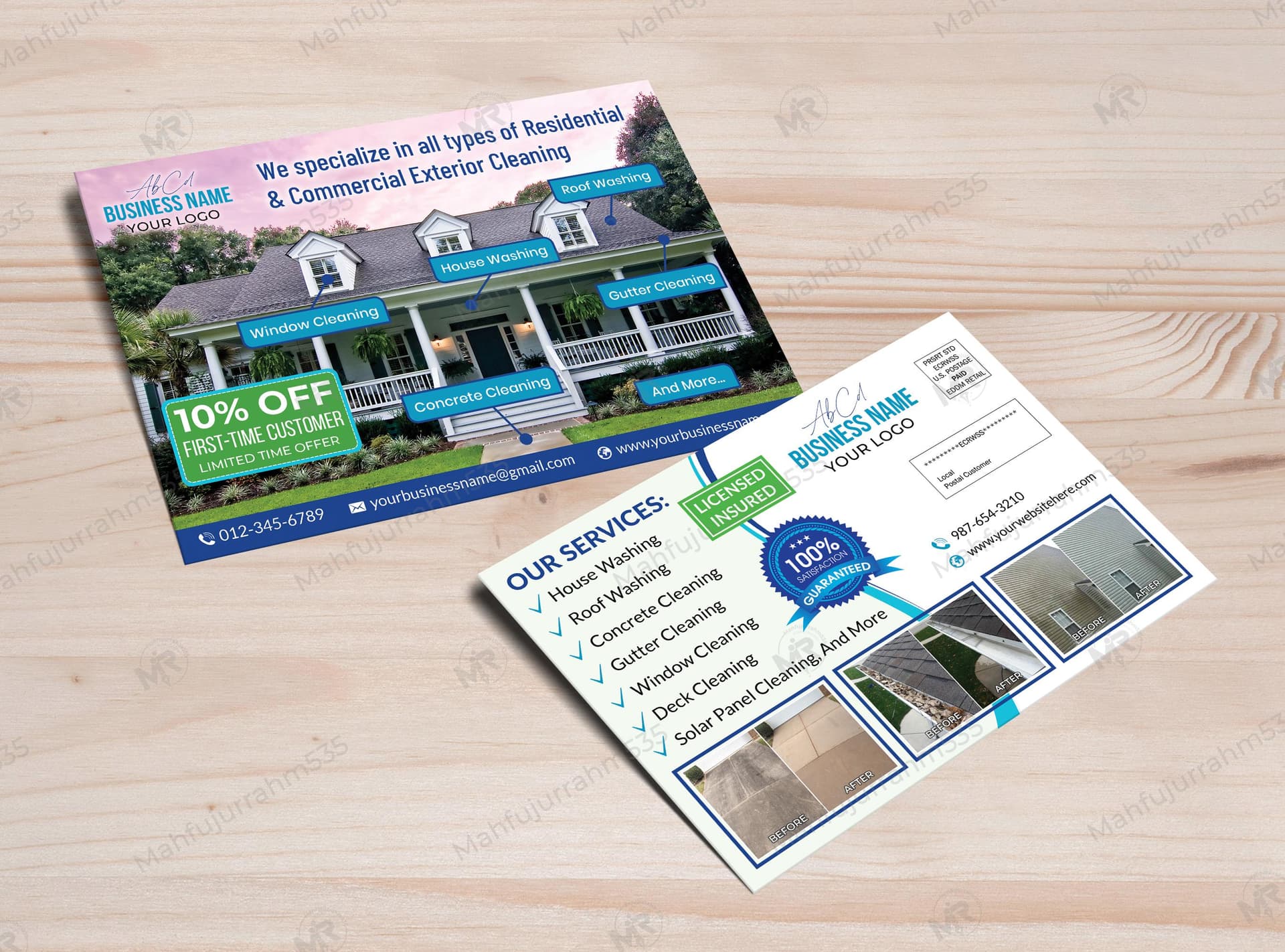 Exterior Cleaning Services Postcard Design Exterior Cleaning Services Postcard Design.jpg
