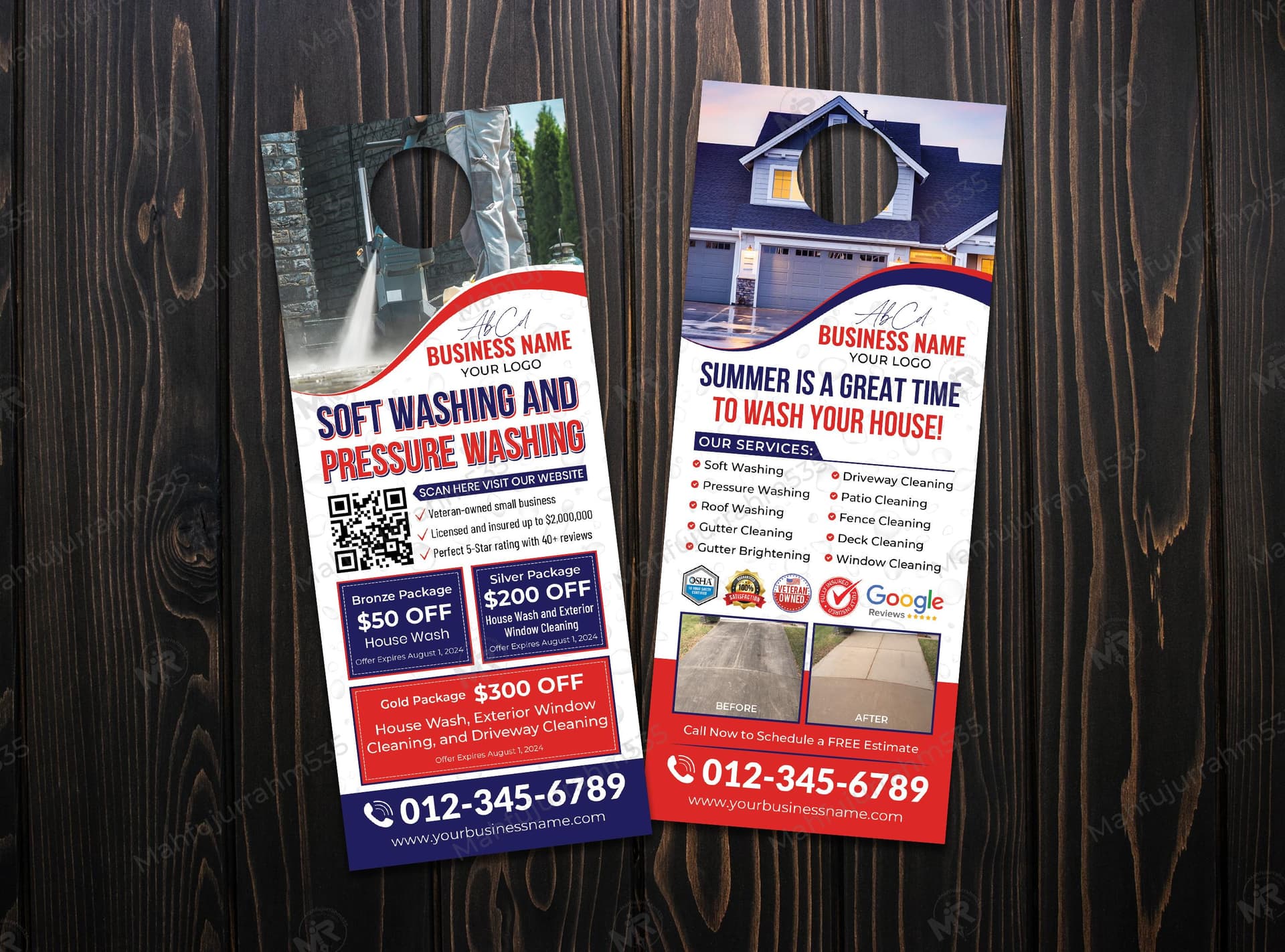 Soft Washing and Pressure Washing Door Hanger Design Soft Washing and Pressure Washing Door Hanger Design.jpg