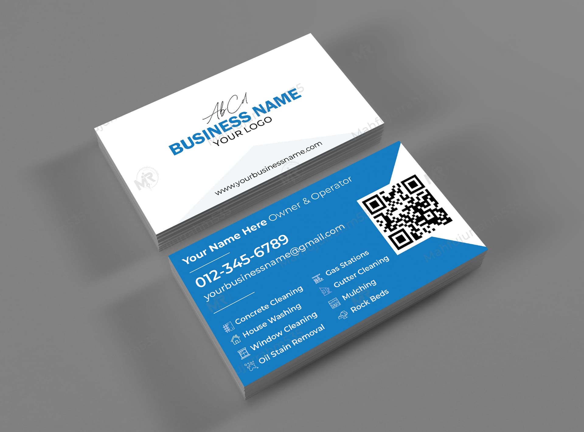 Exterior Cleaning Services Business Card Design Exterior Cleaning Services Business Card Design 2.jpg