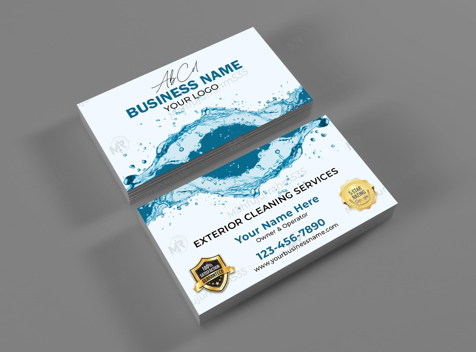 Exterior Cleaning Services Business Card Design Exterior Cleaning Services Business Card Design.jpg