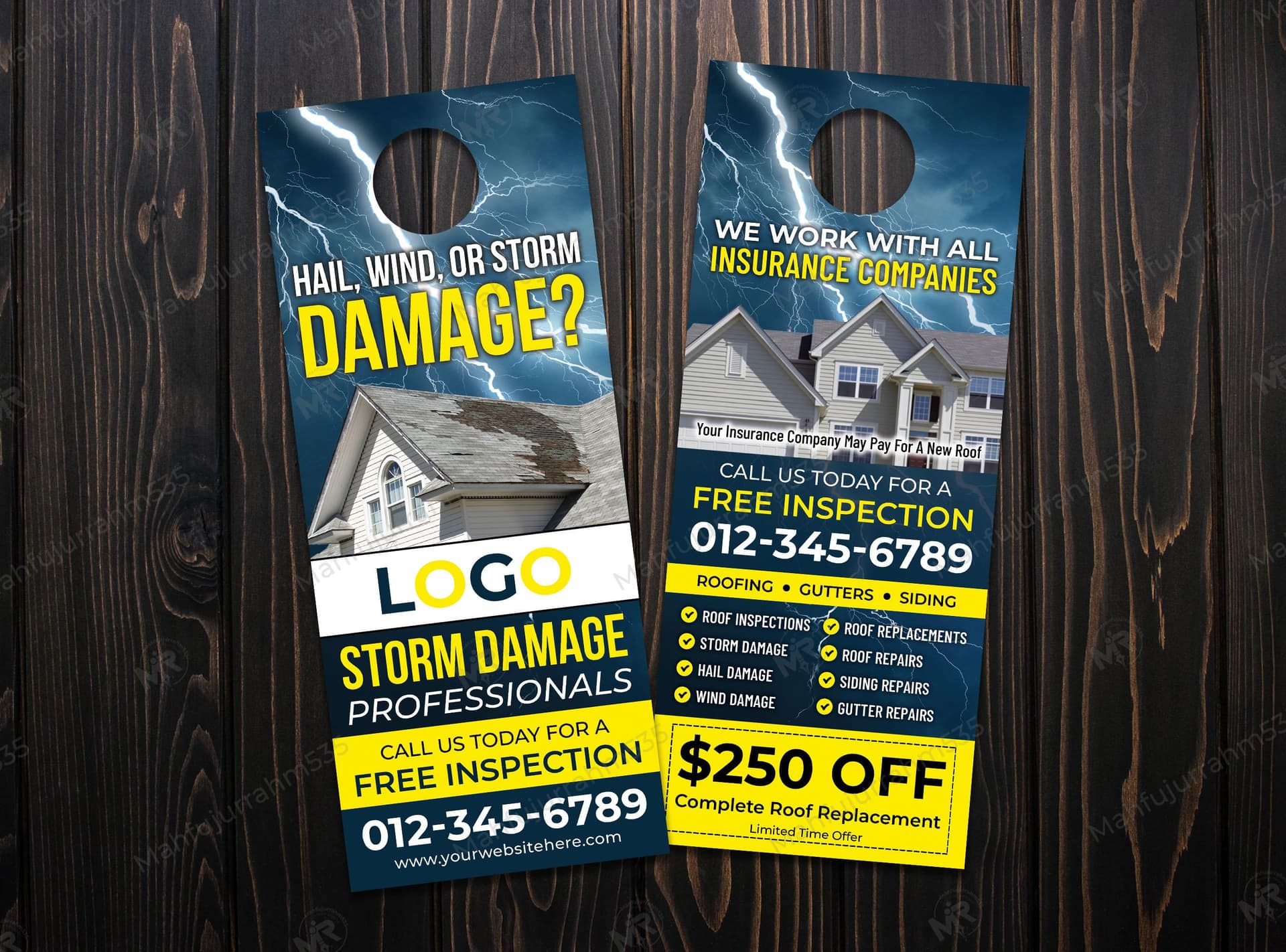 Storm Damage Door Hanger Design Storm Damage Door Hanger Design.jpg