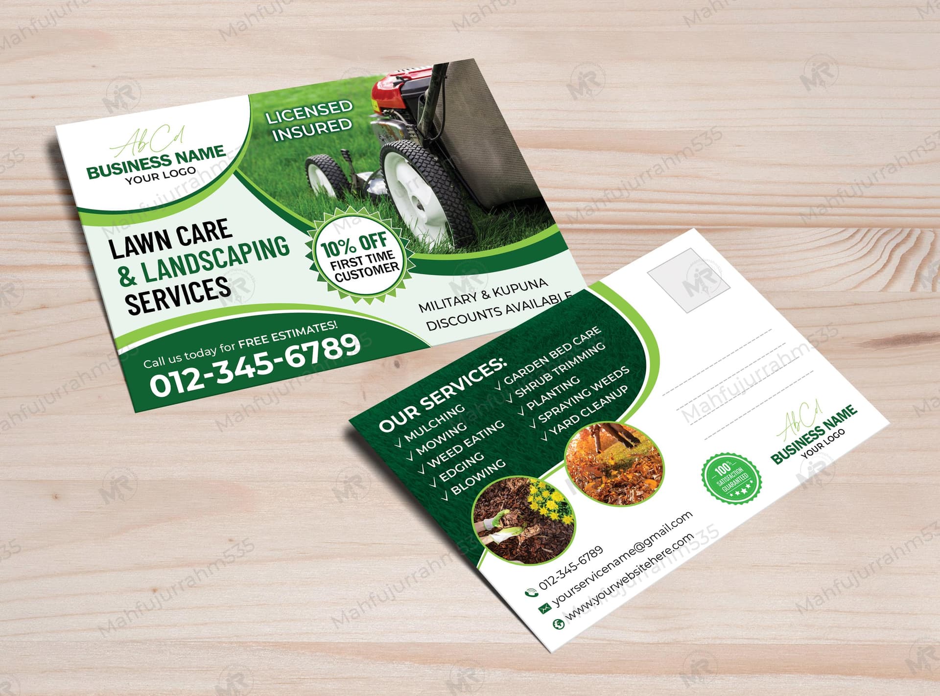 Lawn Care and Landscaping Services Postcard Design Lawn Care and Landscaping Services Postcard Design 1.jpg