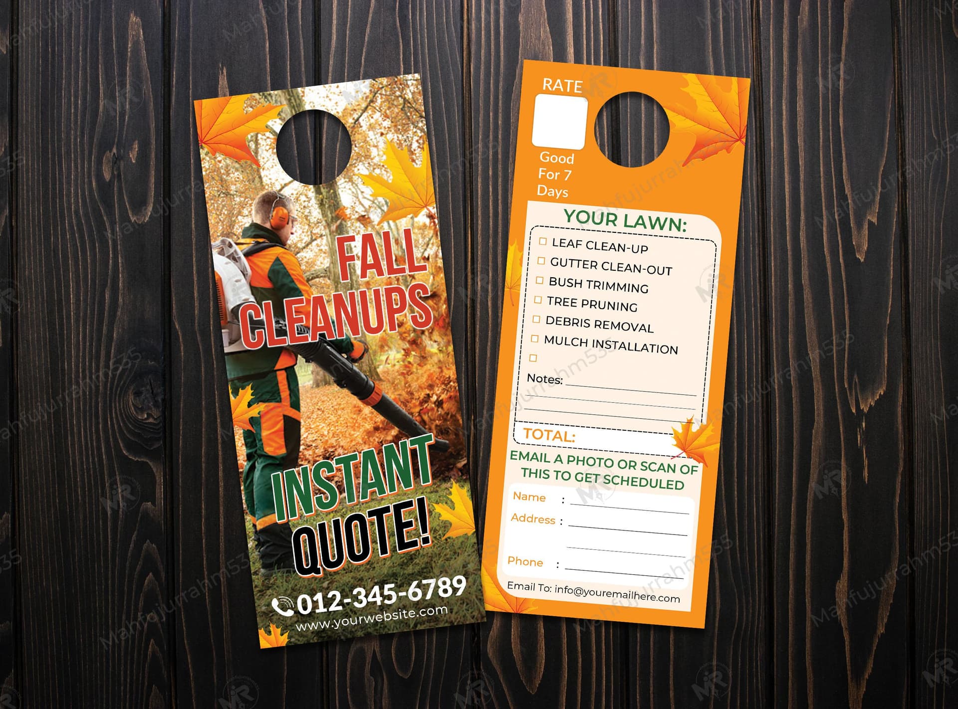 Fall Cleanup Services Door Hanger Design Fall Cleanup Services Door Hanger Design.jpg