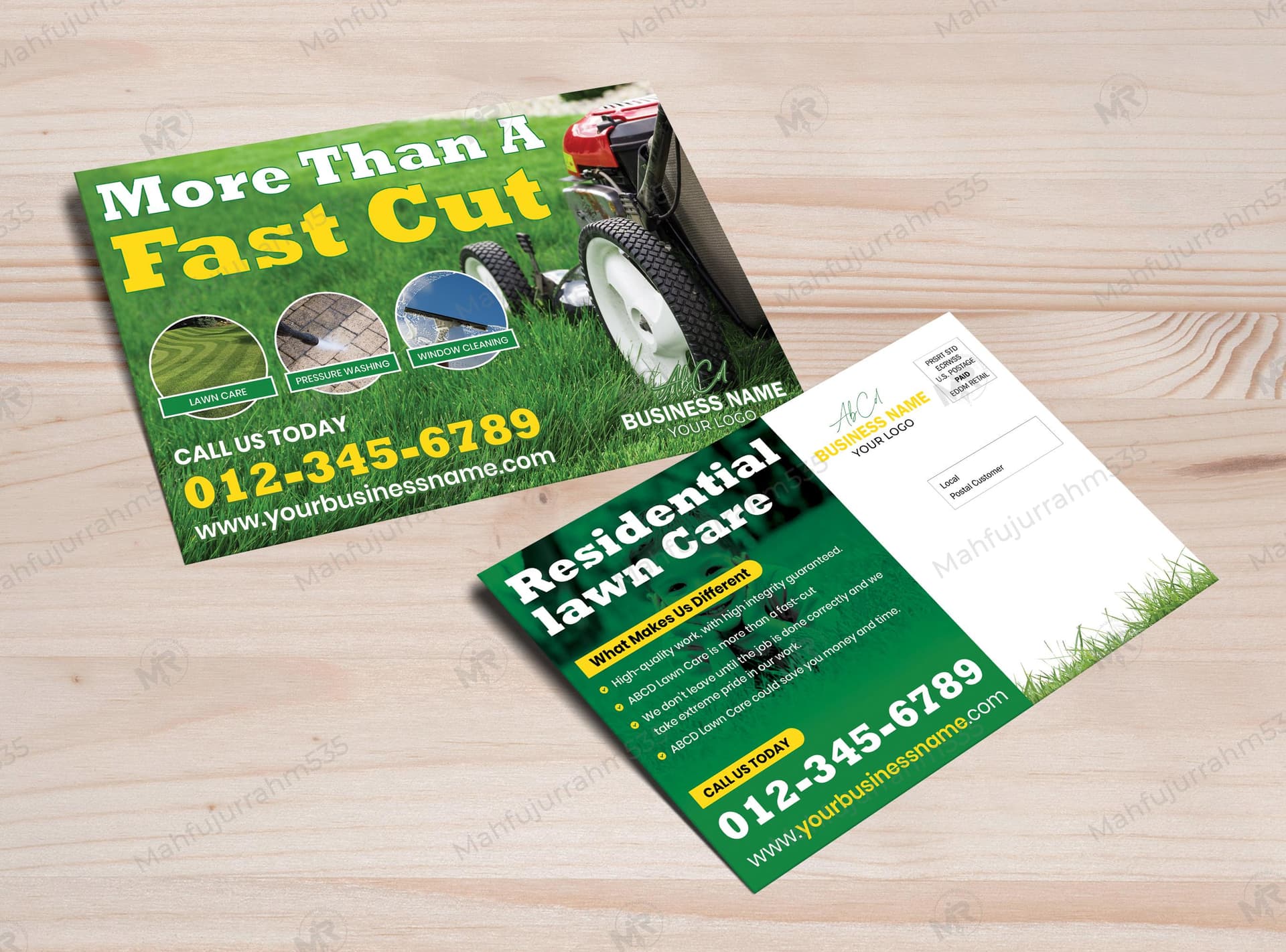 Lawn Care Postcard Design Lawn Care Postcard Design 1.jpg