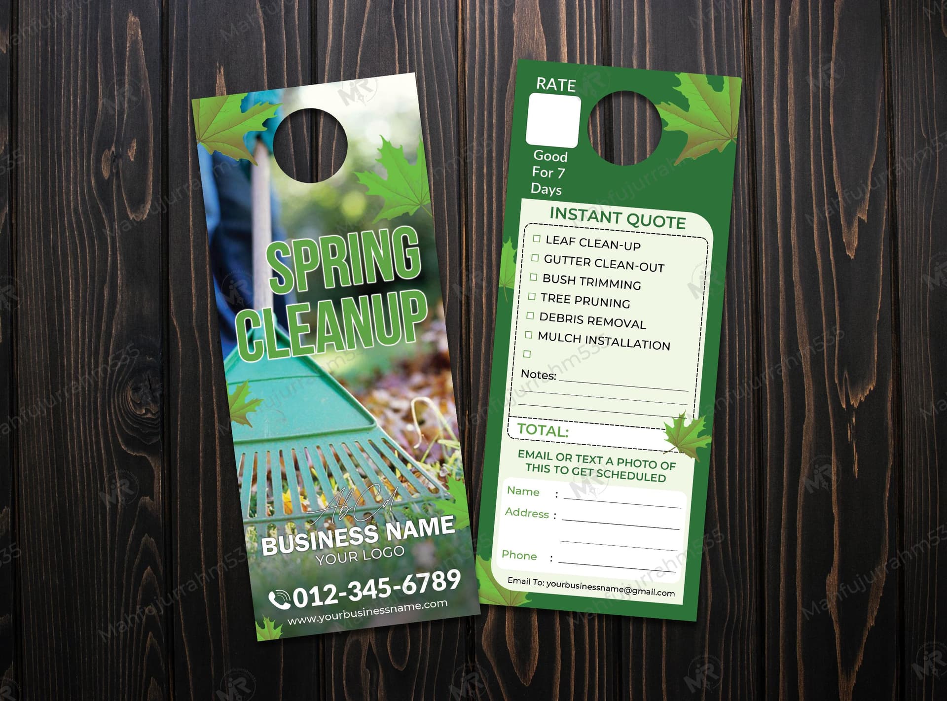Spring Cleanup Services Door Hanger Design Spring Cleanup Services Door Hanger Design.jpg