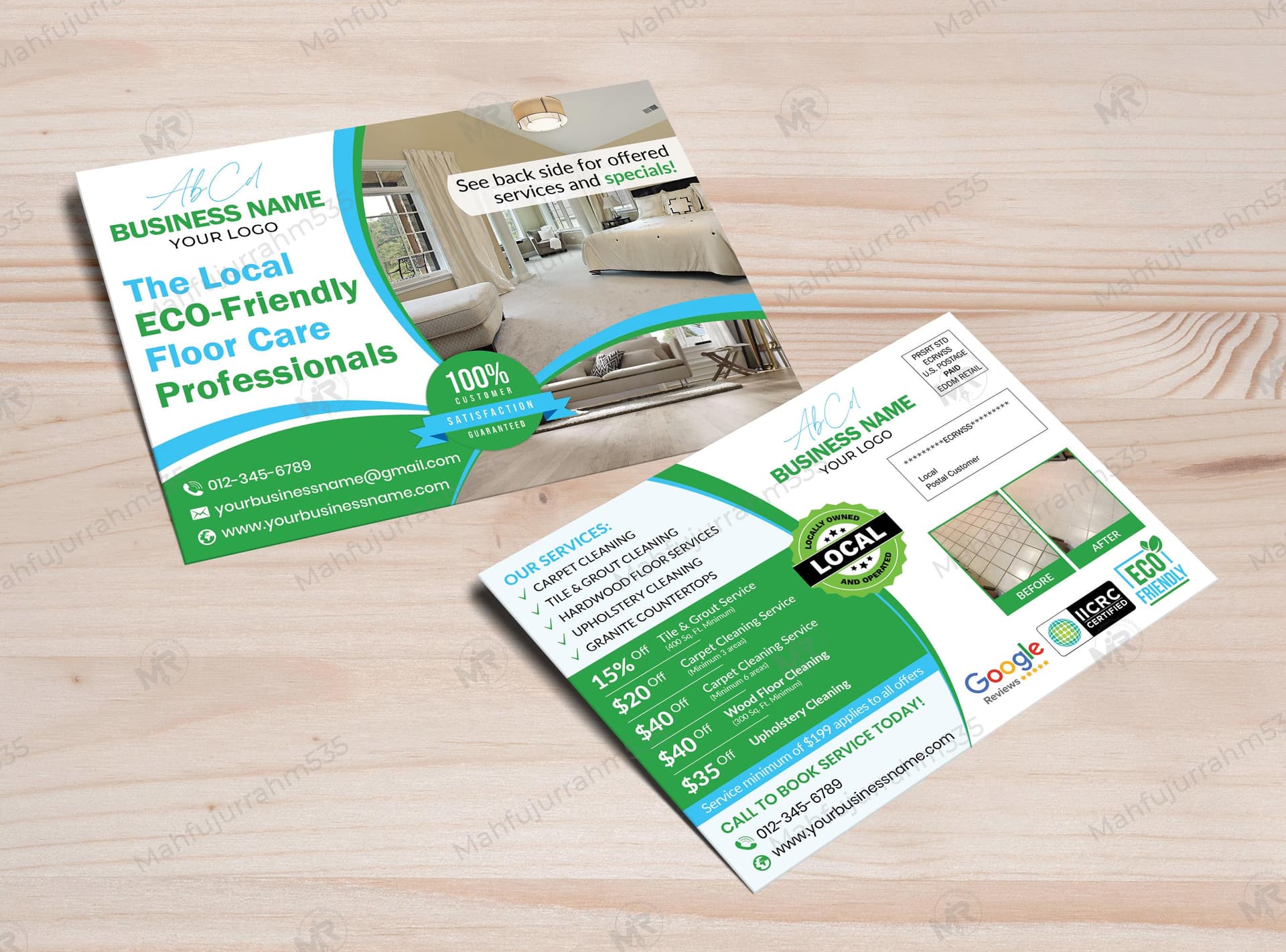 Floor Care Professionals Postcard Design Floor Care Professionals Postcard Design.jpg