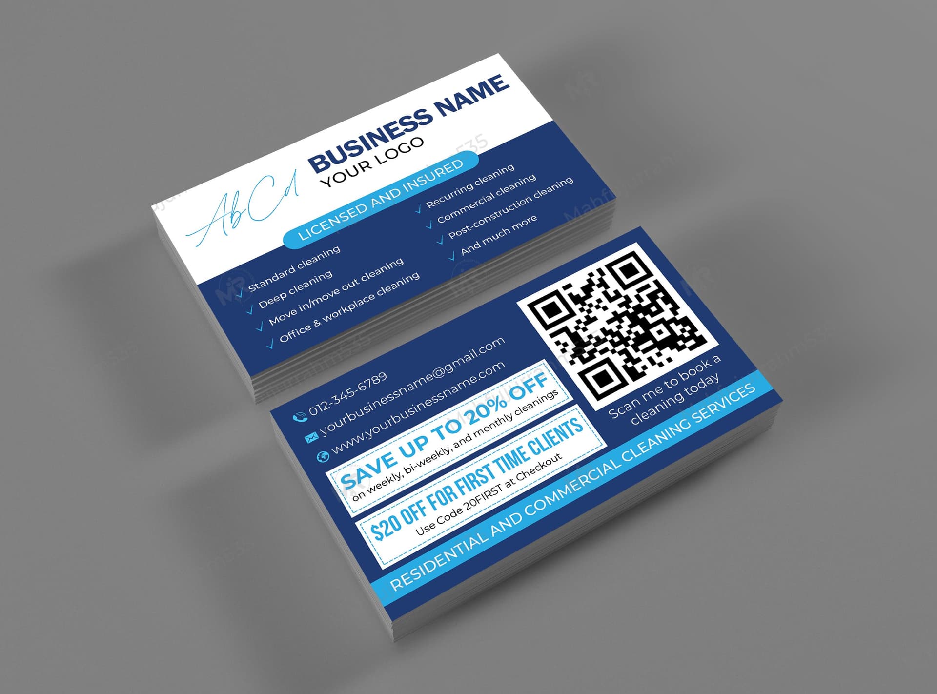 Cleaning Services Business Card Design Cleaning Services Business Card Design.jpg