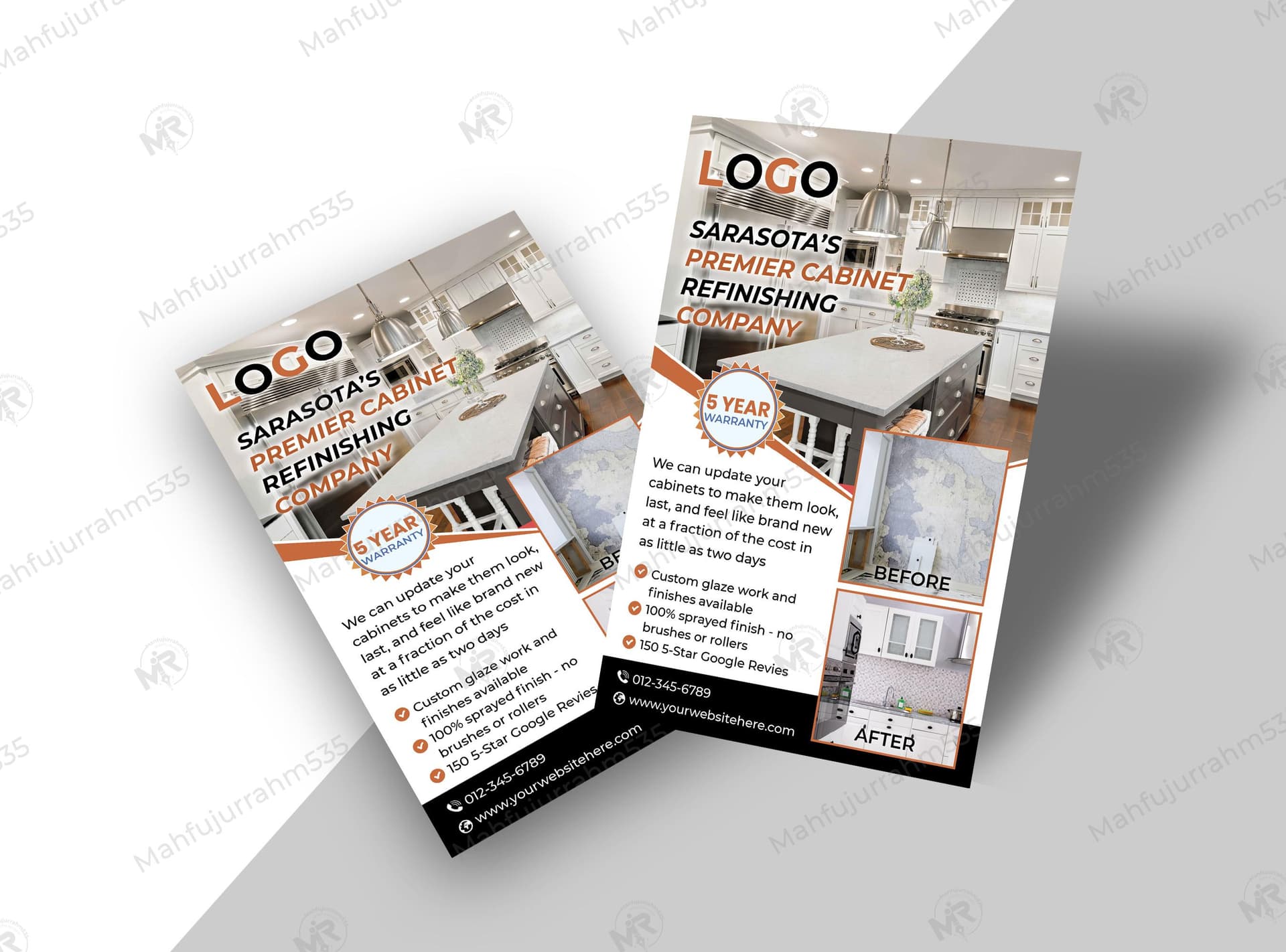 Cabinet Refinishing Flyer Design Cabinet Refinishing Flyer Design.jpg