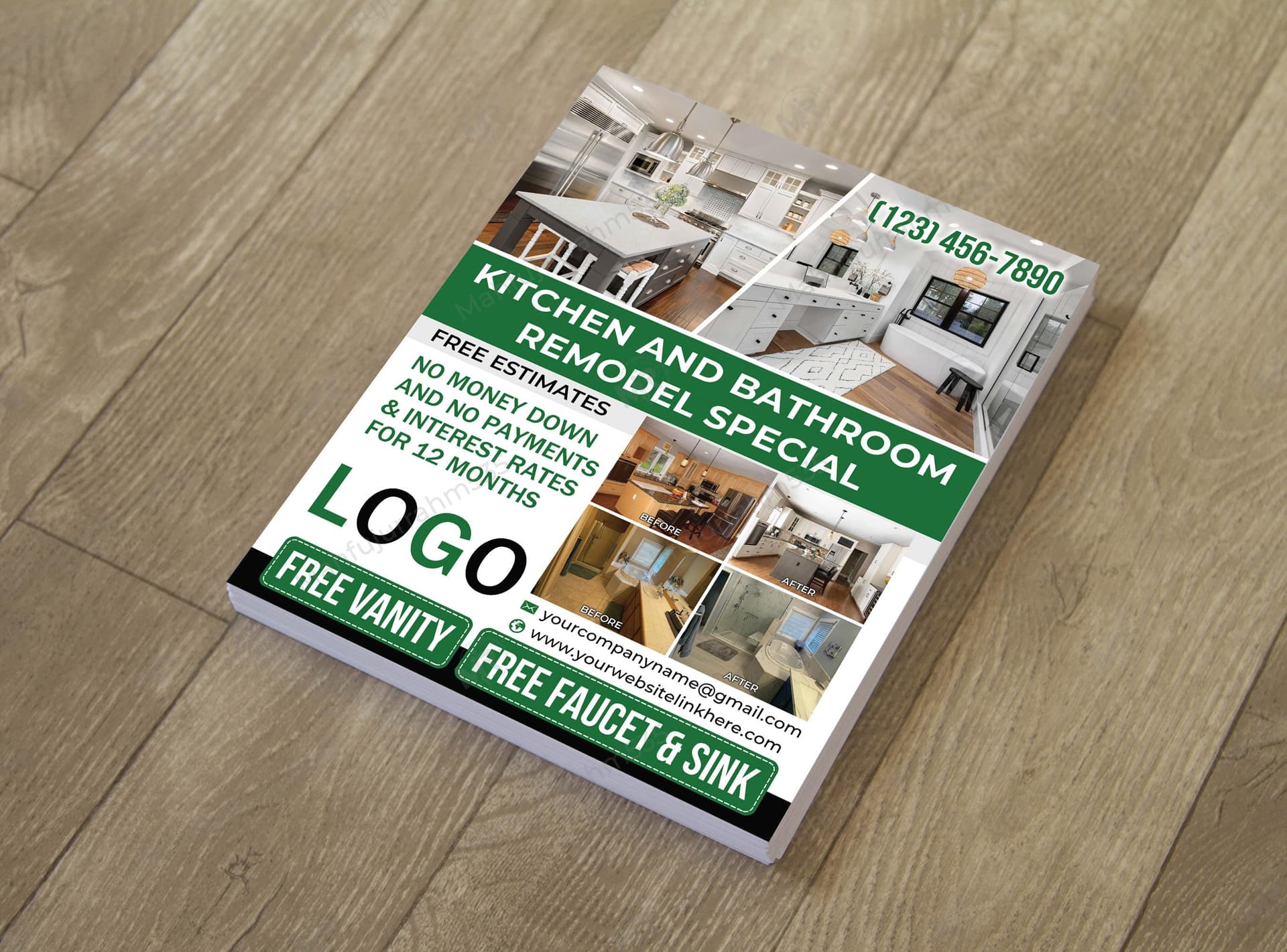 Kitchen and Bathroom Remodeling Flyer Design Kitchen and Bathroom Remodeling Flyer Design.jpg