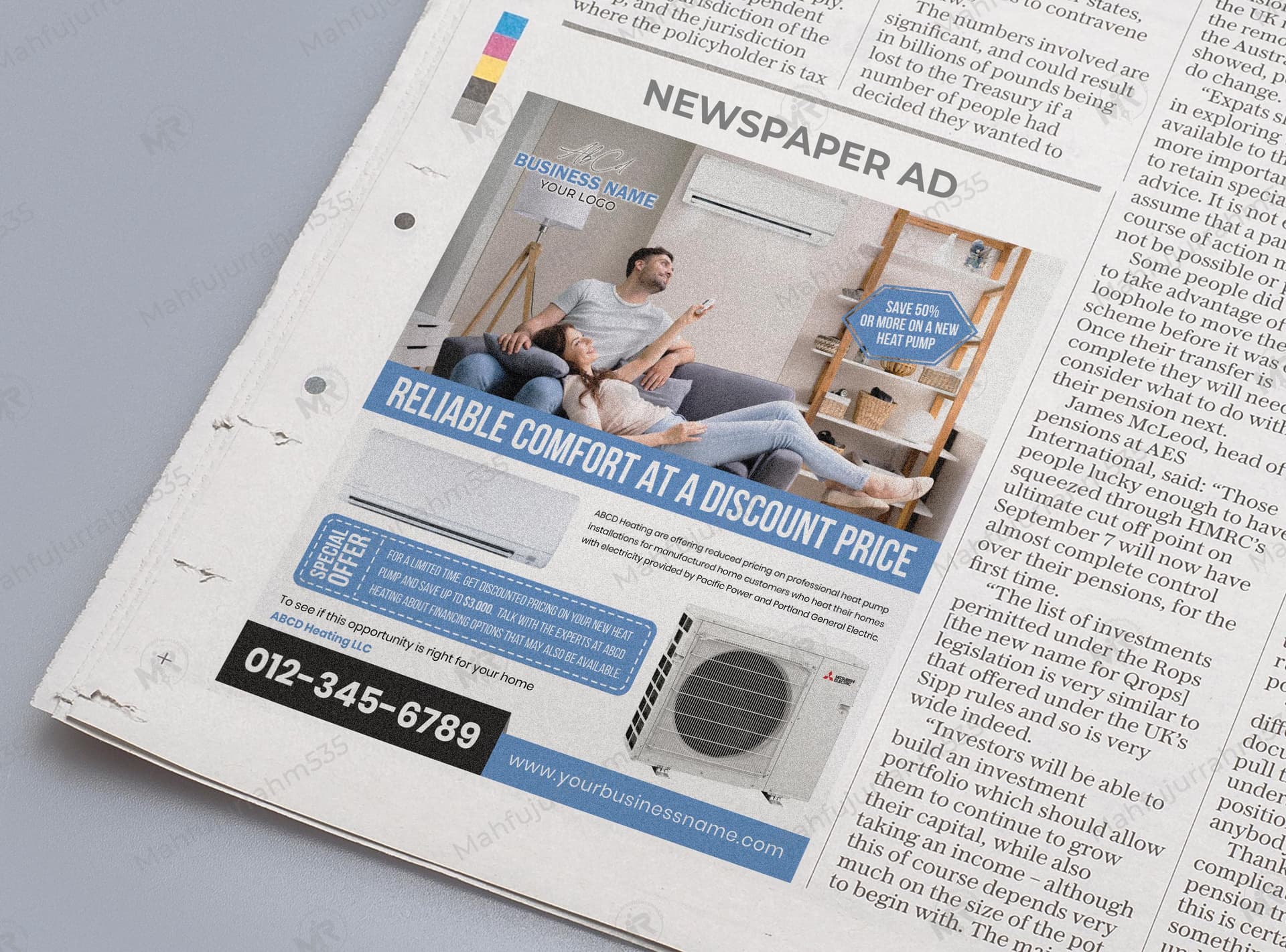 HVAC Services Newspaper Ad Design HVAC Services Newspaper Ad Design 1.jpg