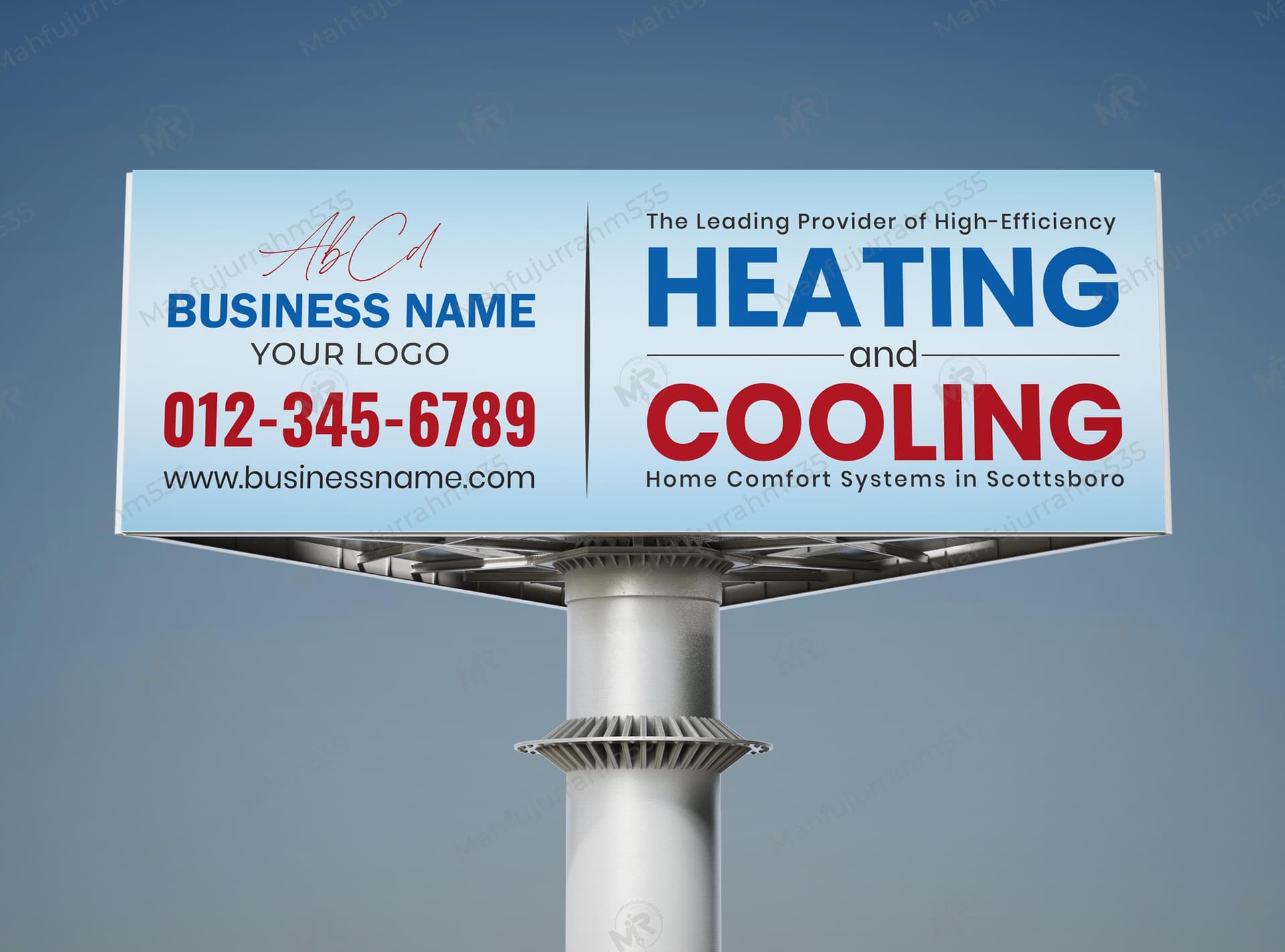 Heating and Cooling Services Billboard Banner Design Heating and Cooling Services Billboard Banner Design.jpg