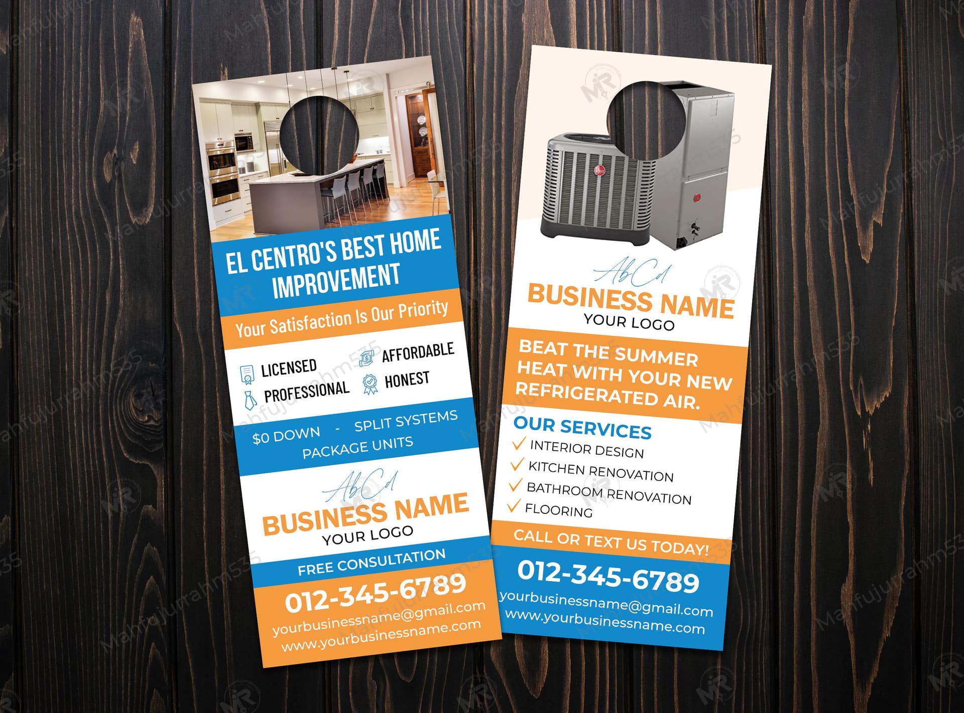 Home Improvement Services Door Hanger Design Home Improvement Services Door Hanger Design.jpg