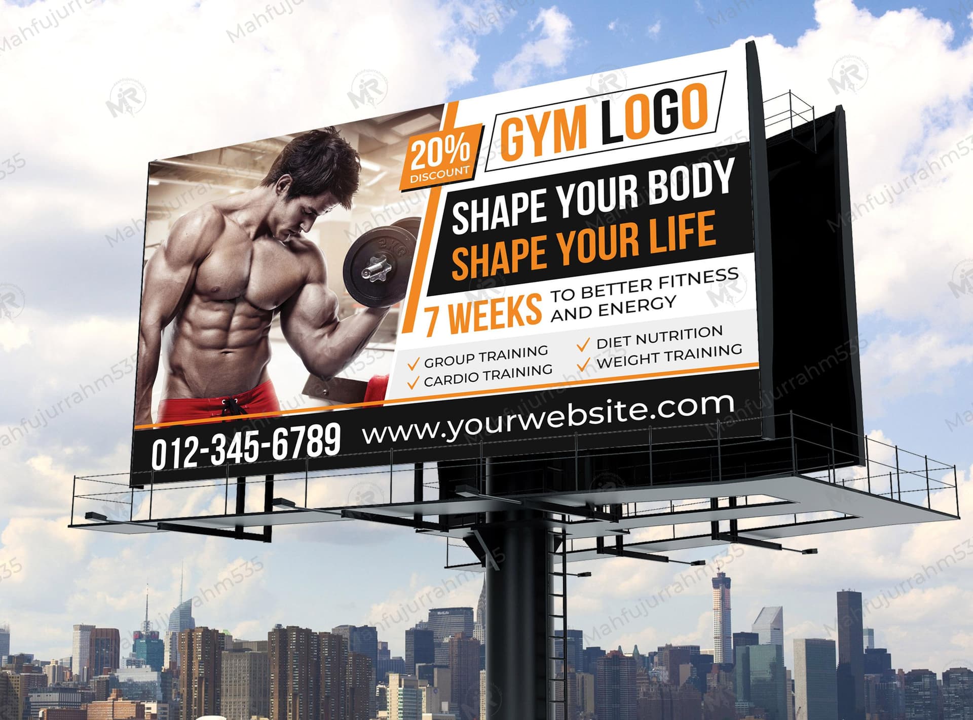 Fitness Gym Center Billboard Banner Design Fitness Gym Center Billboard Banner Design.jpg