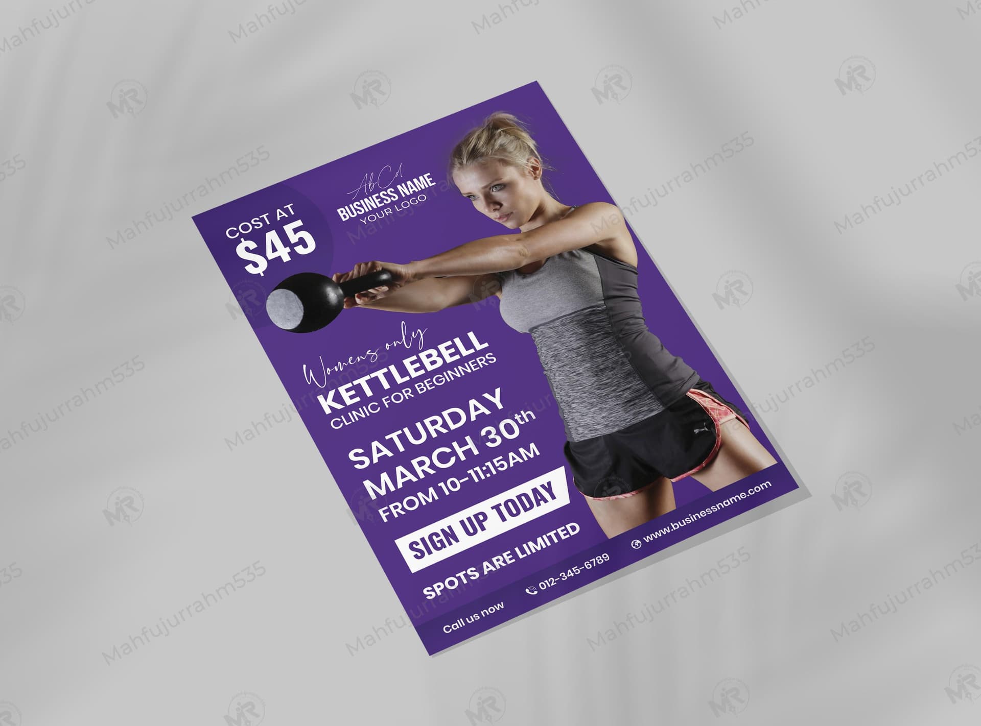 Gym Training Center Flyer Design Gym Training Center Flyer Design 1.jpg