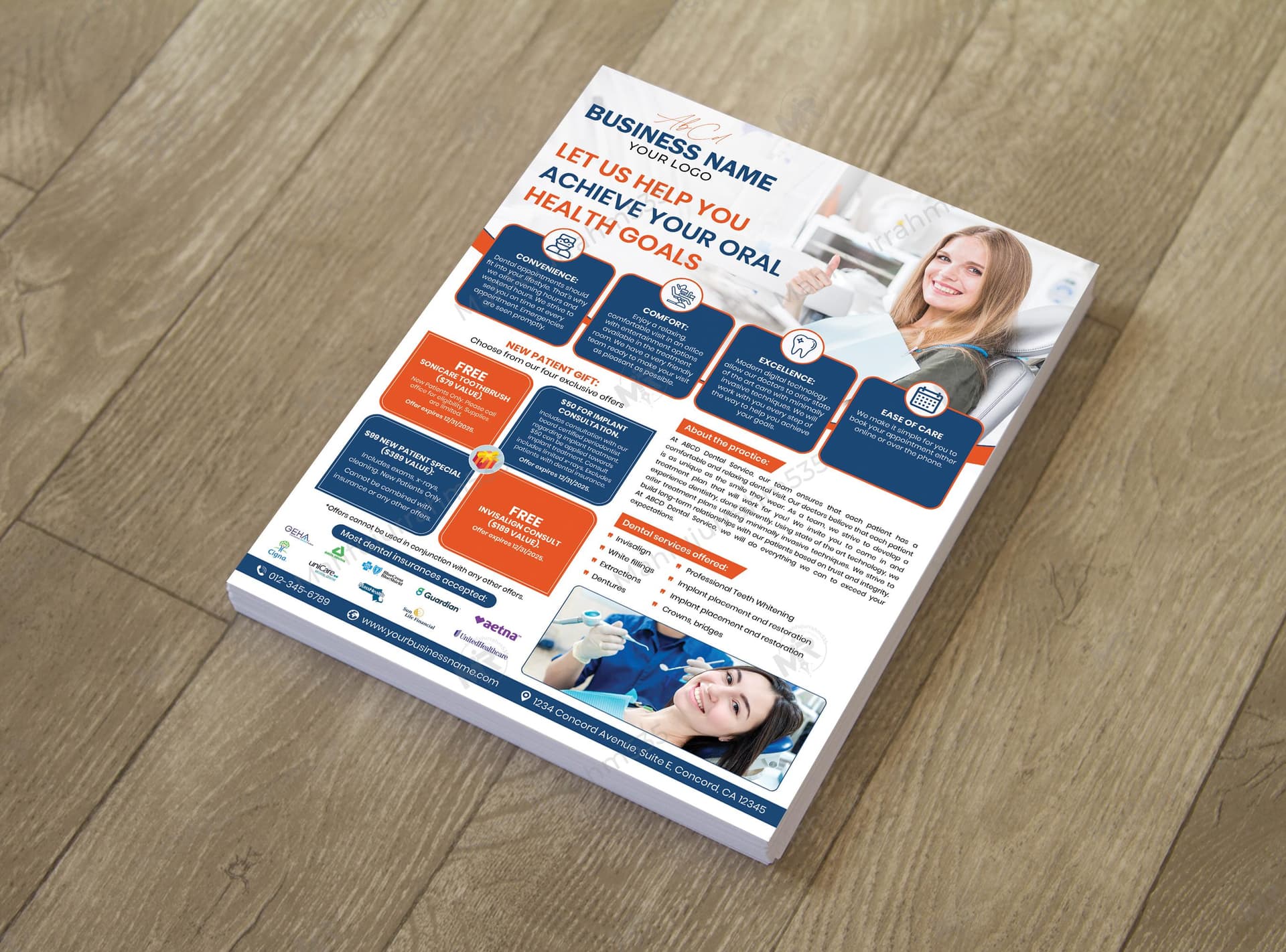 Dental Services Flyer Design Dental Services Flyer Design.jpg