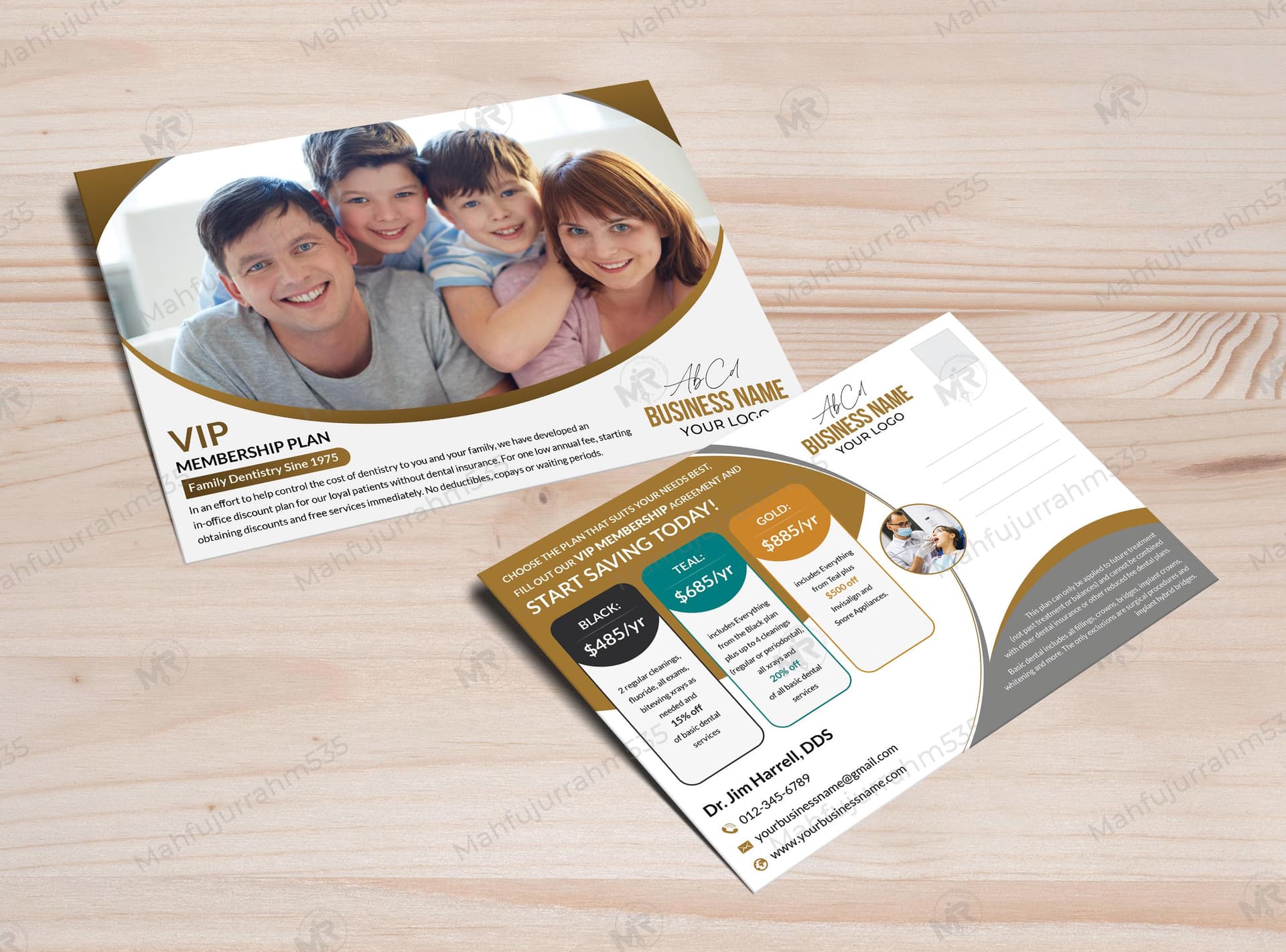 Dental Services Membership Plan Postcard Design Dental Services Membership Plan Postcard Design 1.jpg