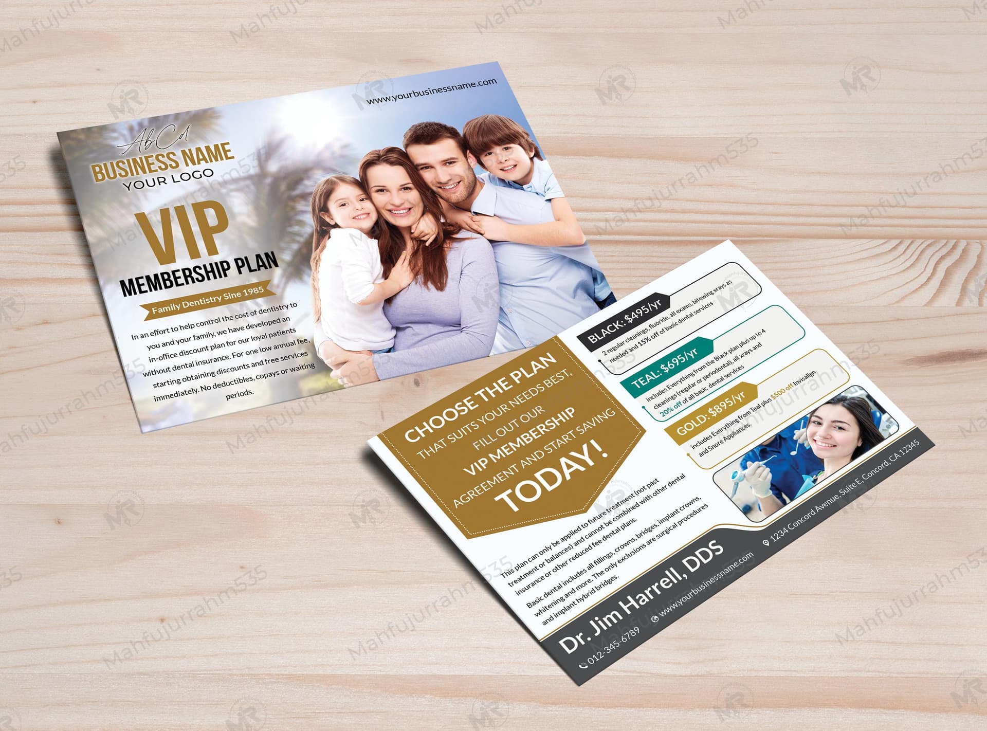 Dental Services Membership Plan Postcard Design Dental Services Membership Plan Postcard Design.jpg