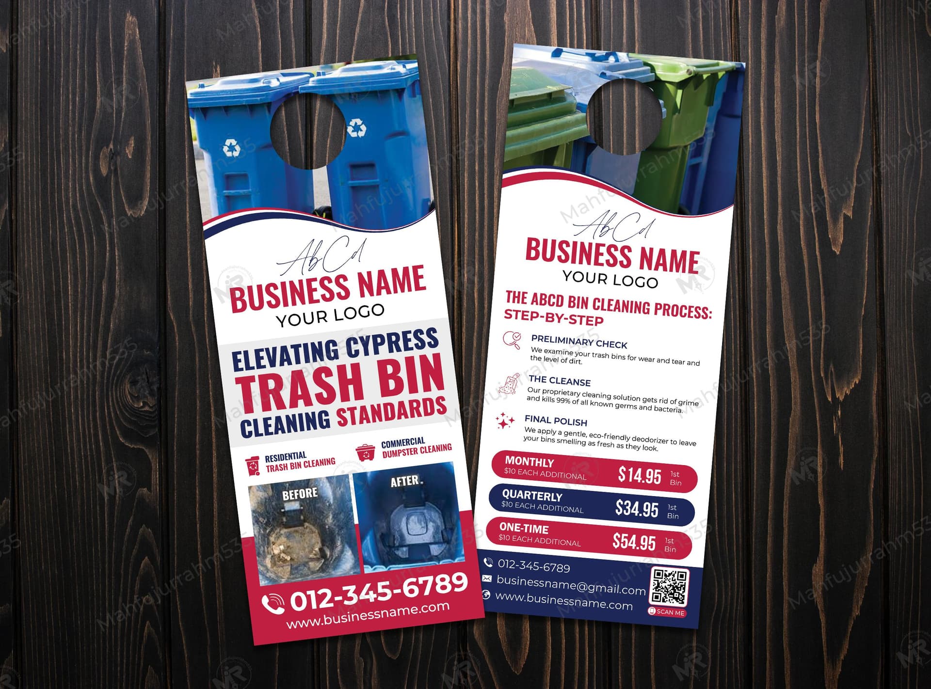 Trash Bin Cleaning Services Door Hanger Design Trash Bin Cleaning Services Door Hanger Design.jpg
