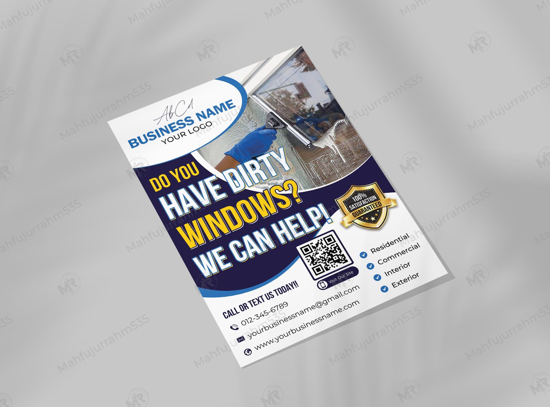 Window Cleaning Flyer Design Window Cleaning Flyer Design.jpg