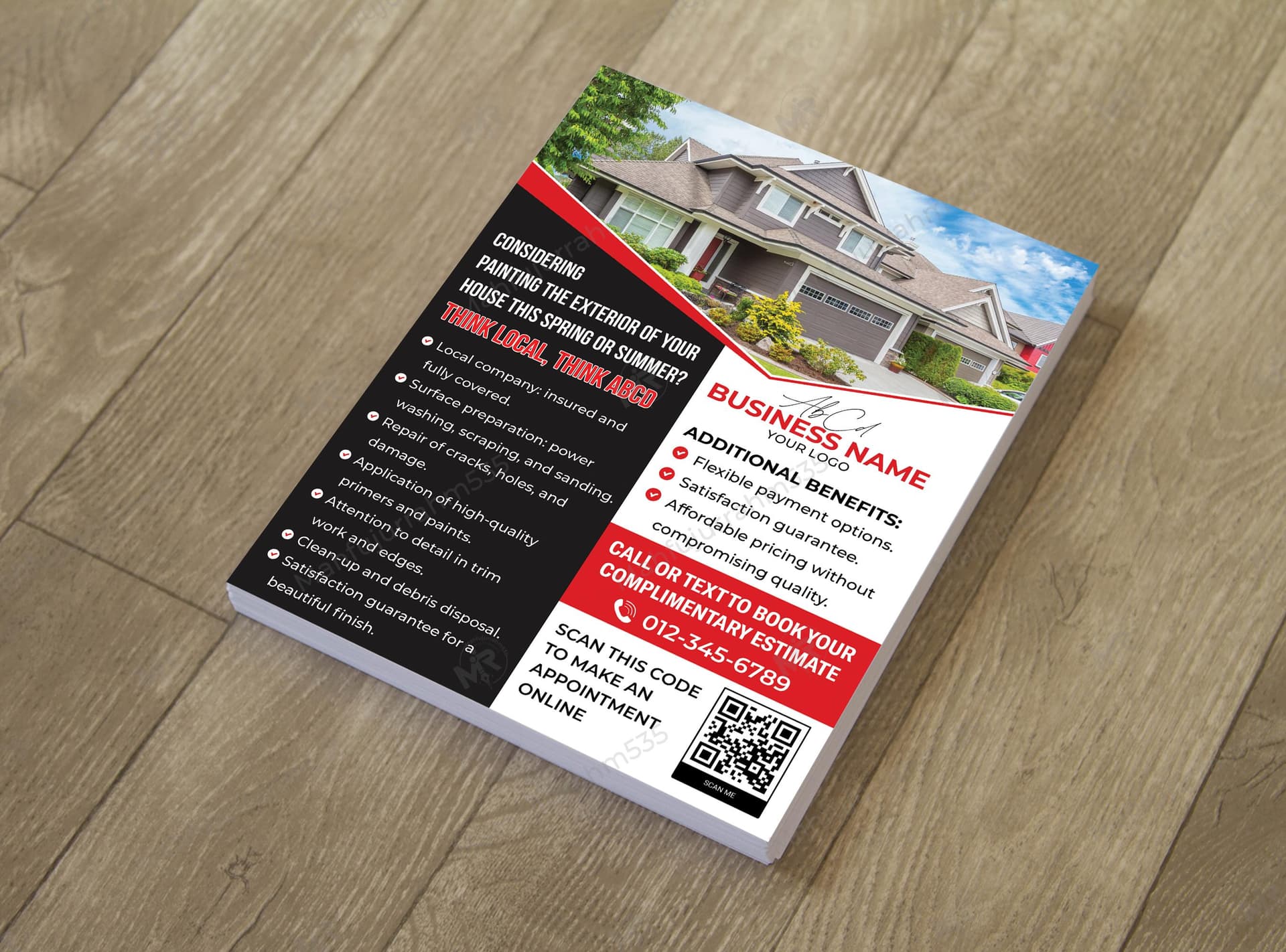 Painting Services Flyer Design Painting Flyer Design.jpg