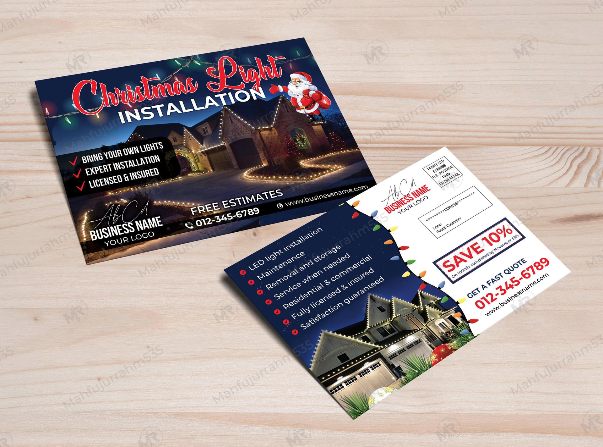 Christmas Light Installation Postcard Design Christmas Light Installation Postcard Design.jpg