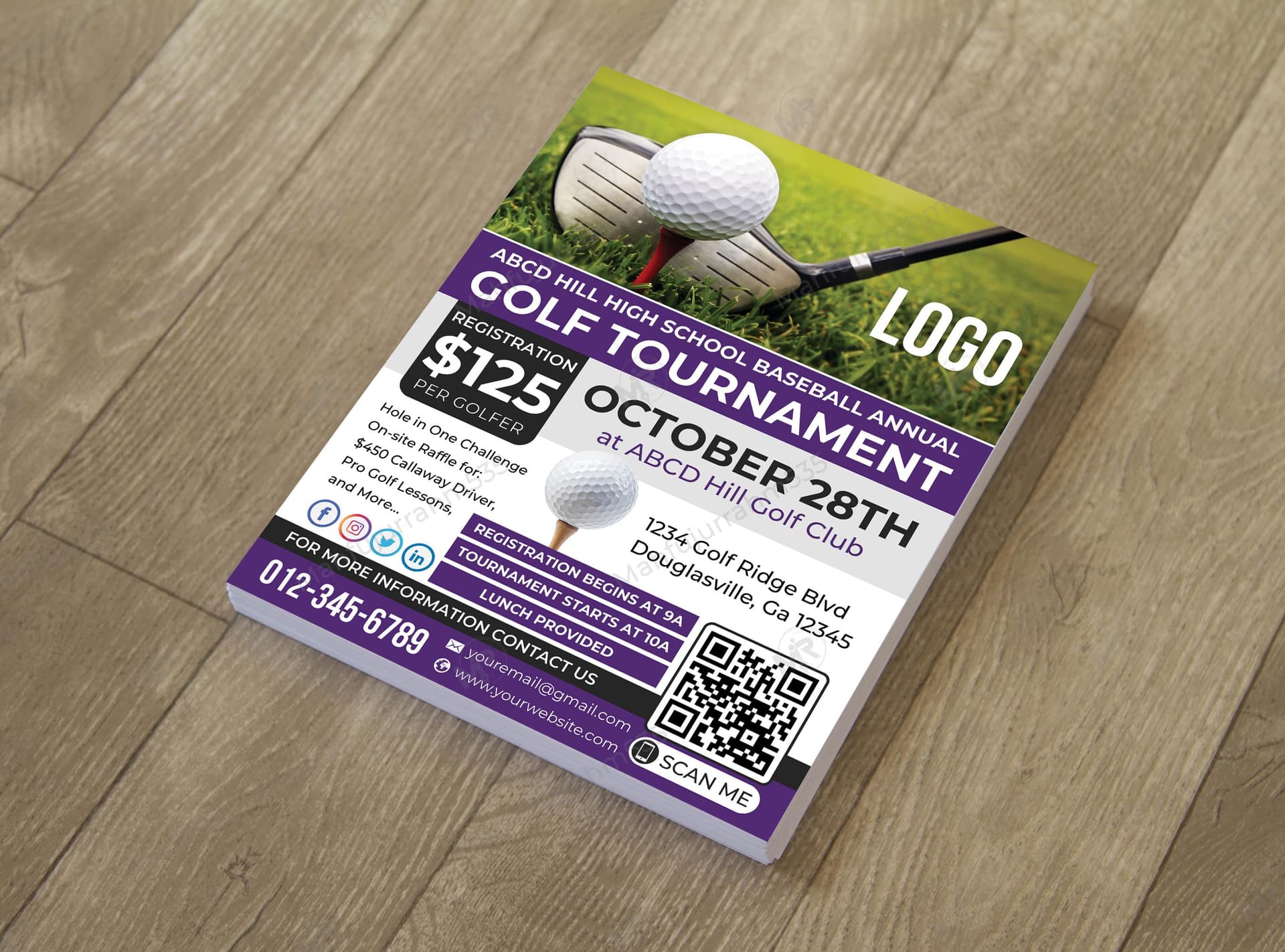 Golf Tournament Flyer Design Golf Tournament Flyer Design 1.jpg
