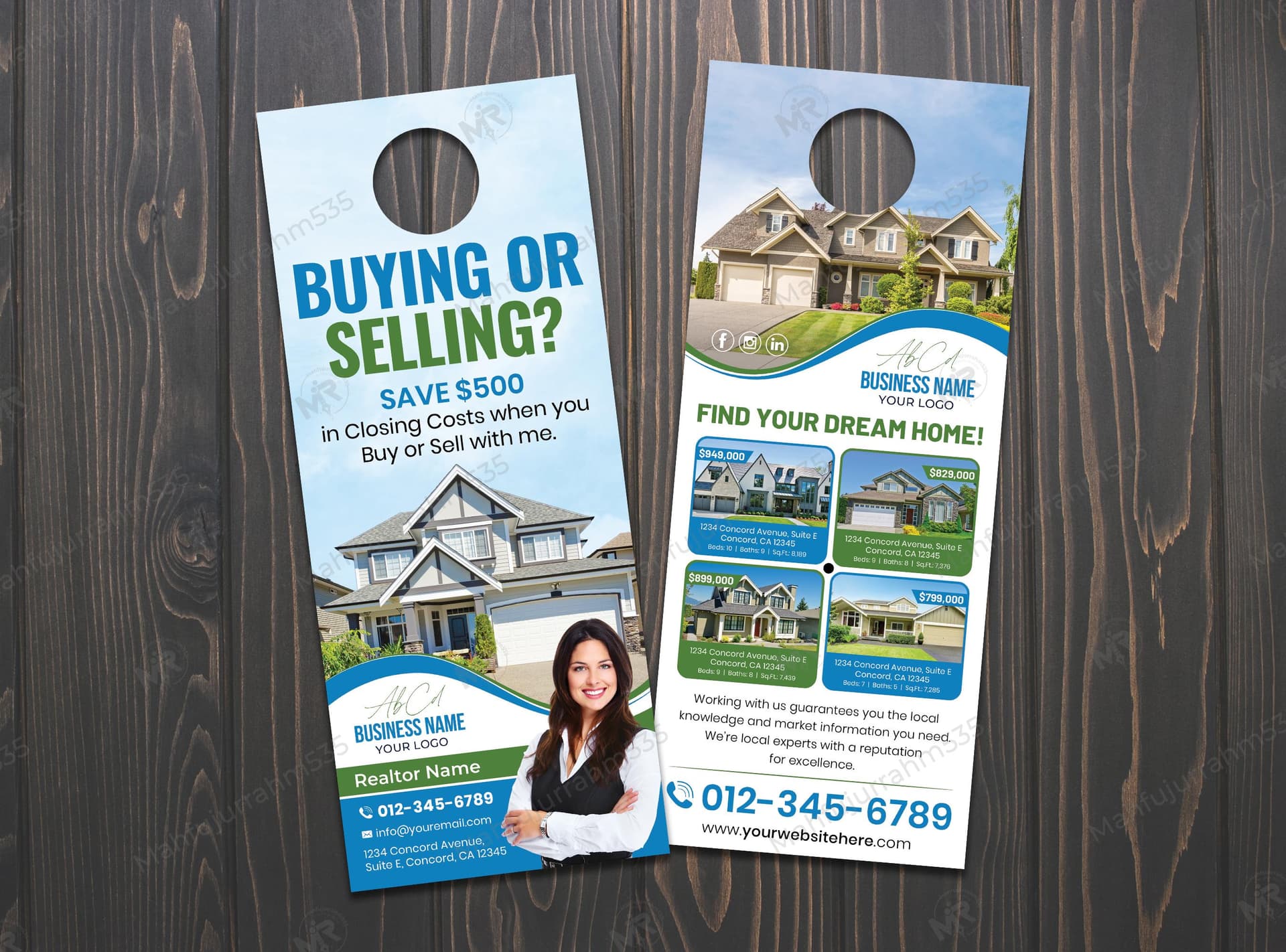 Real Estate Door Hanger Design Real Estate Door Hanger Design 2.jpg