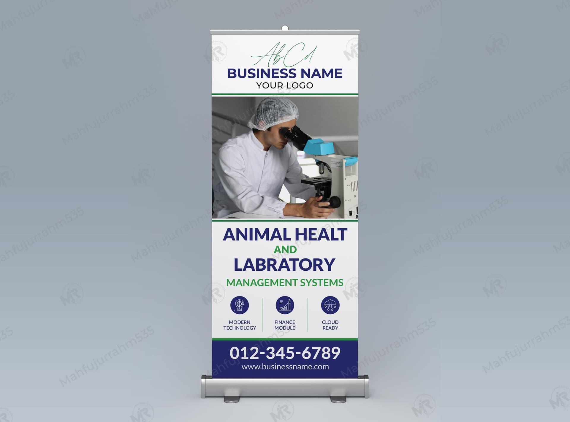 Animal Health and Laboratory Management Rollup Banner Design Animal Health and Laboratory Management Rollup Banner Design.jpg