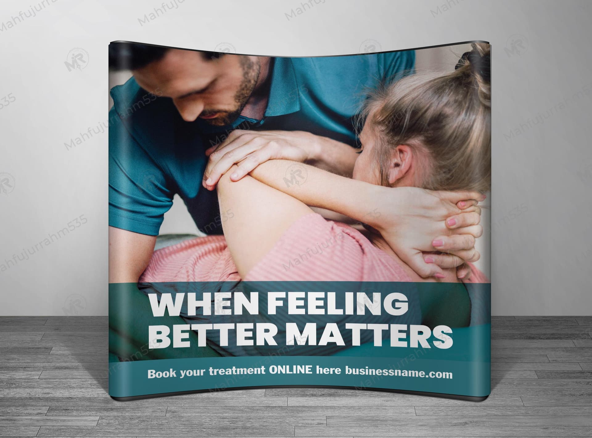 High-Impact Physiotherapy & Health Treatment Trade Show Banner Design High-Impact Physiotherapy & Health Treatment Trade Show Banner Design.jpg