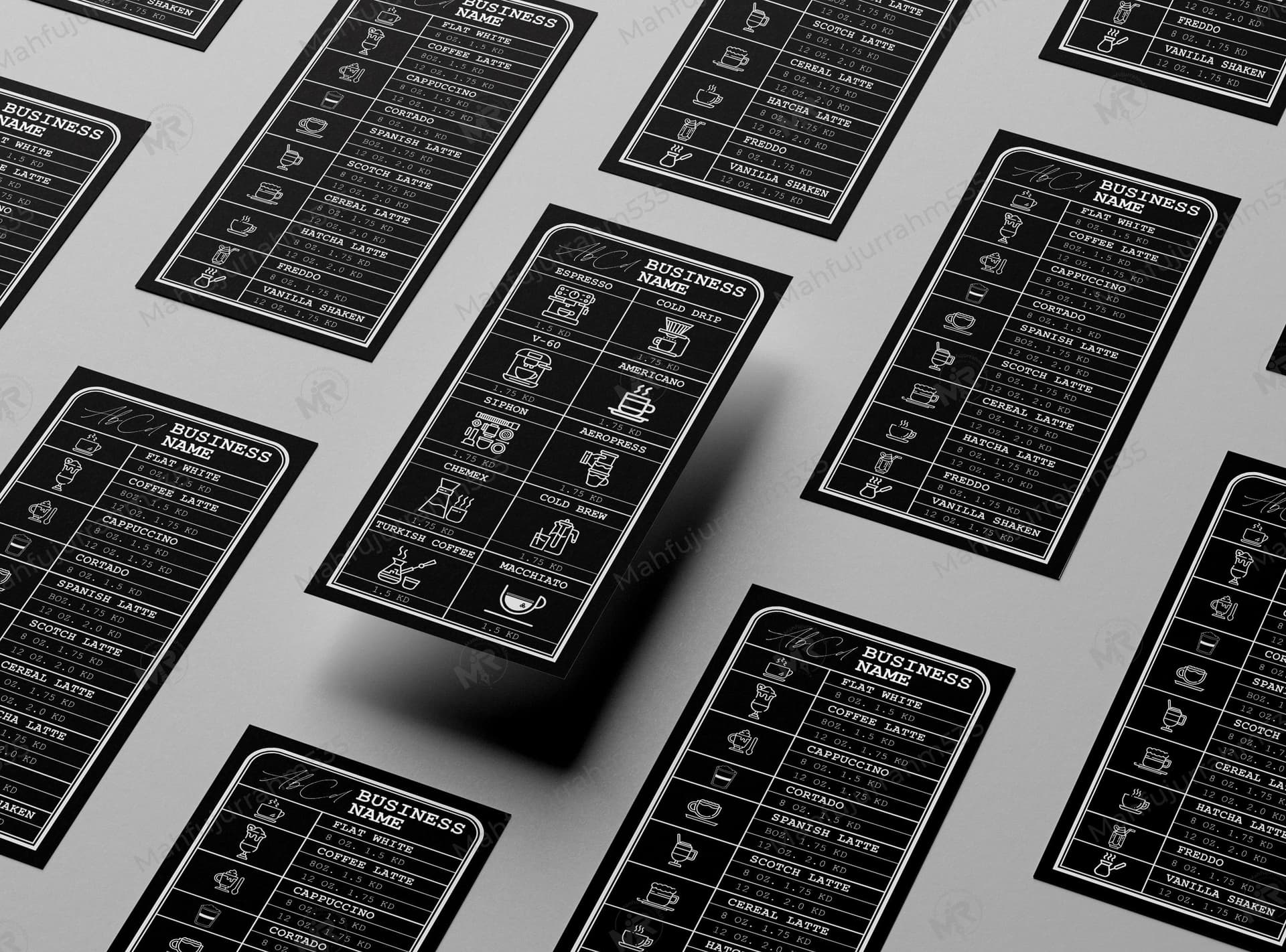 Specialized Coffee and Roastery Menu Card Design Specialized Coffee and Roastery Menu Card Design.jpg