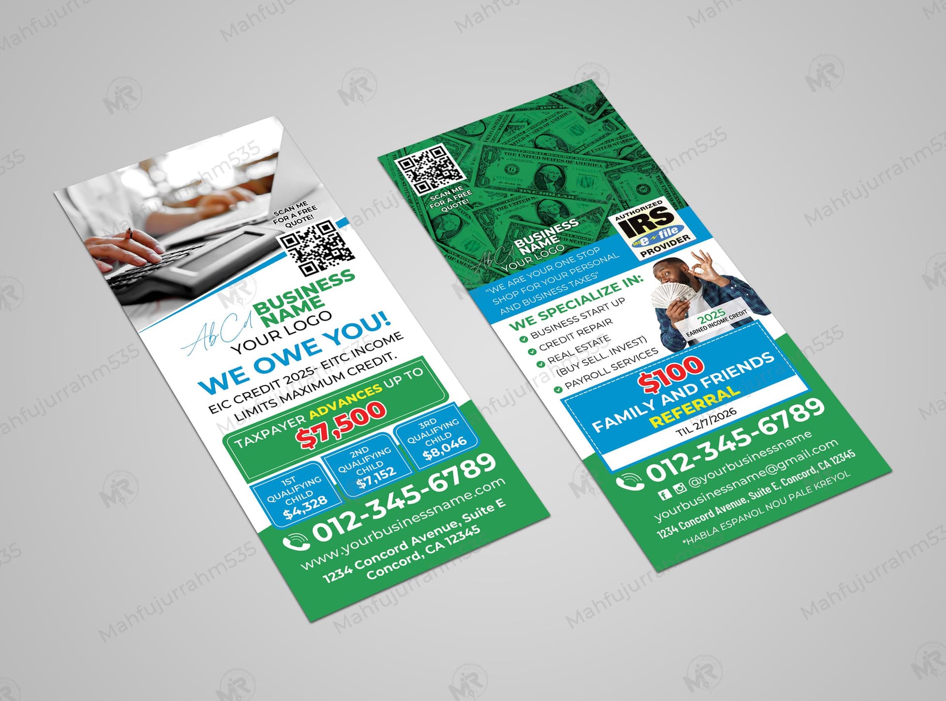 Tax Services Rack Card Design Tax Services Rack Card Design.jpg
