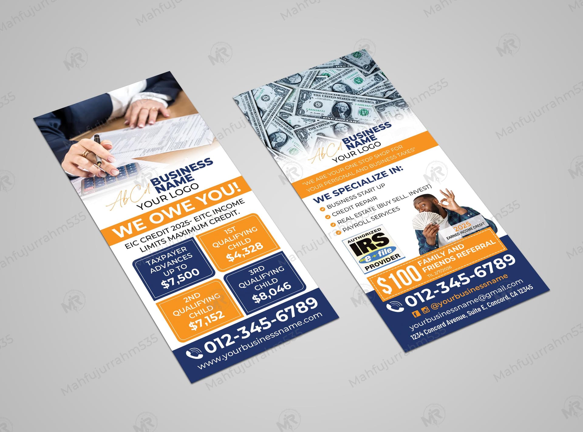 Tax Services Rack Card Design Tax Services Rack Card Design 1.jpg