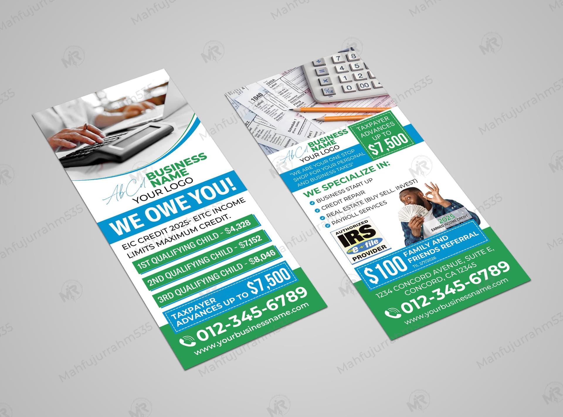 Tax Services Rack Card Design Tax Services Rack Card Design 2.jpg