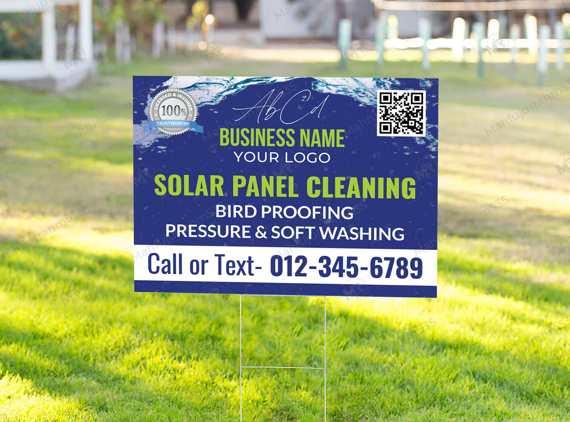 Solar Panel Cleaning Yard Sign Design for Professional Exterior Maintenance Services Solar Panel Cleaning Yard Sign Design for Professional Exterior Maintenance Services.jpg