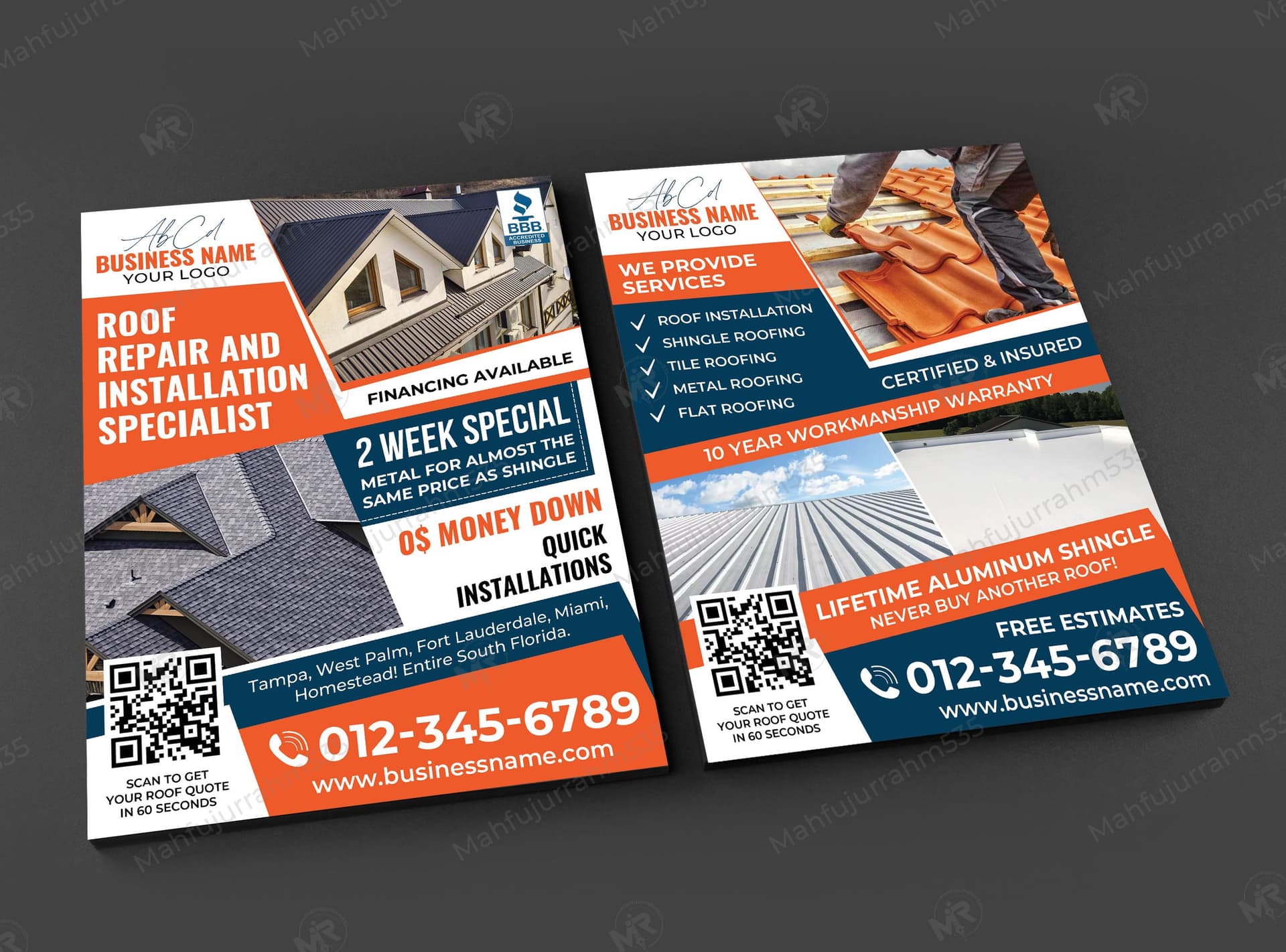 Roofing Services Flyer Design – Professional Roof Repair and Installation Specialist Template Roofing Services Flyer Design â Professional Roof Repair and Installation Specialist Template 5.jpg