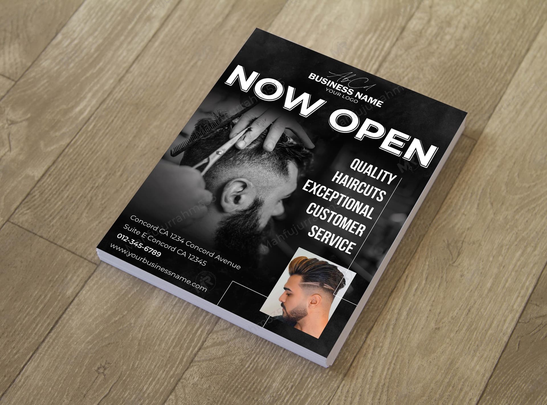 Barber Shop Flyer Design – Professional Grooming and Haircut Promotion Template Barber Shop Flyer Design â Professional Grooming and Haircut Promotion Template.jpg