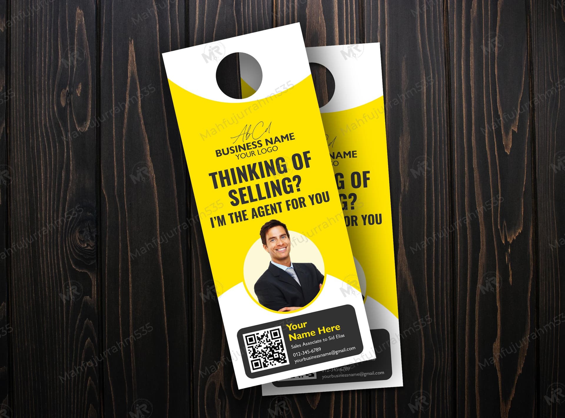 Real Estate Door Hanger Design – Professional Property Agent Marketing Template Real Estate Door Hanger Design â Professional Property Agent Marketing Template 1.jpg